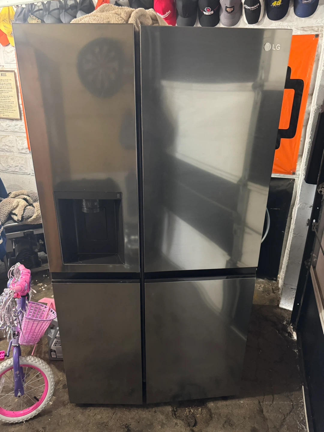 LG French Door Refrigerator with Ice and Water Dispenser
