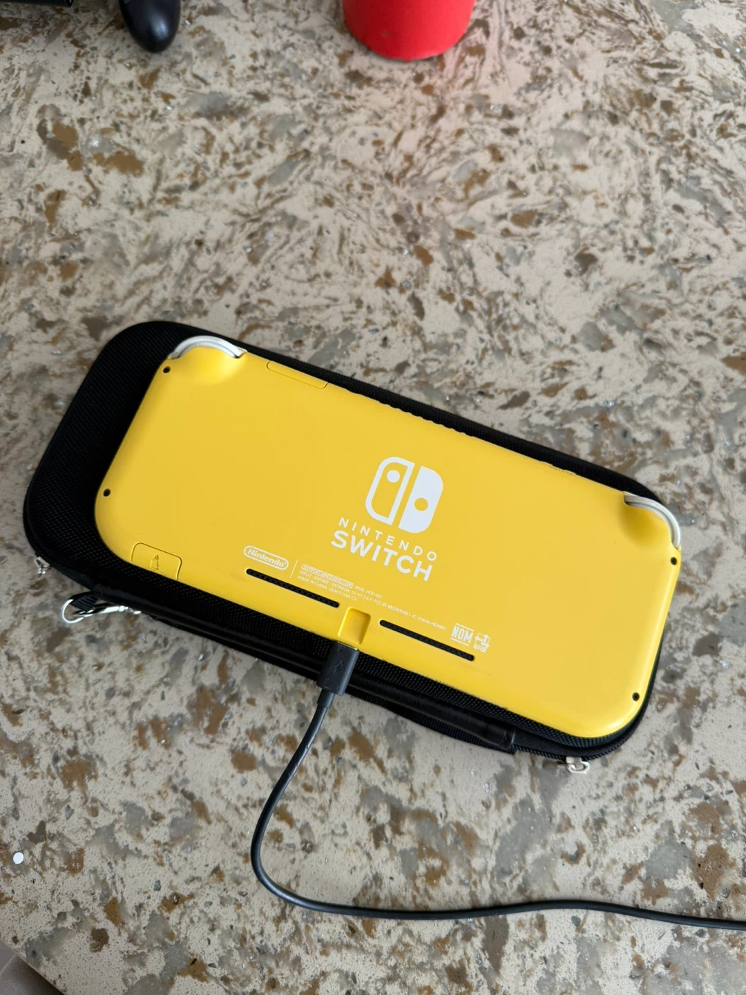 Nintendo Switch Lite Yellow with Carrying Case - photo 2