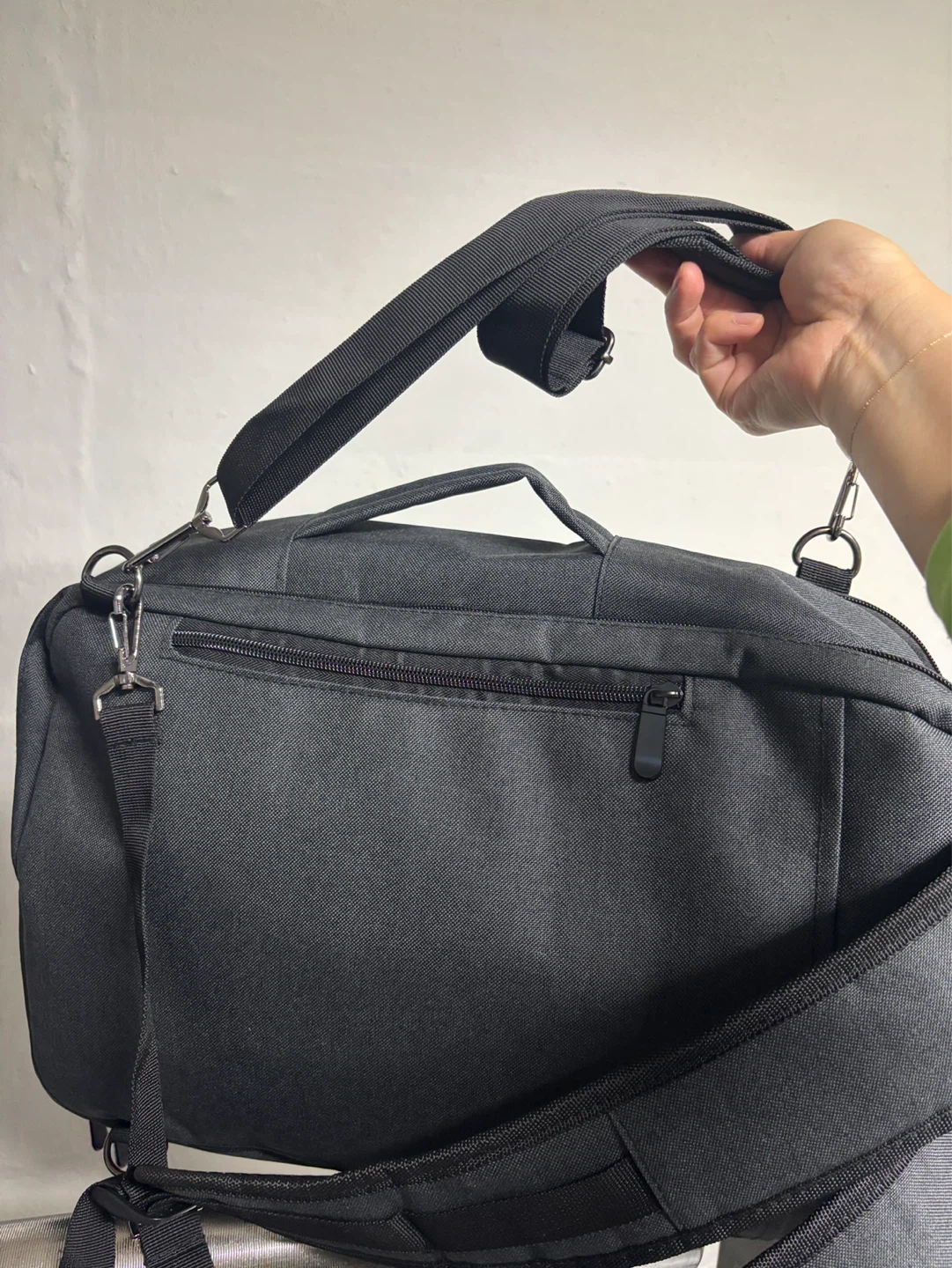 (New) Dark Gray Backpack / Messenger Bag - photo 4