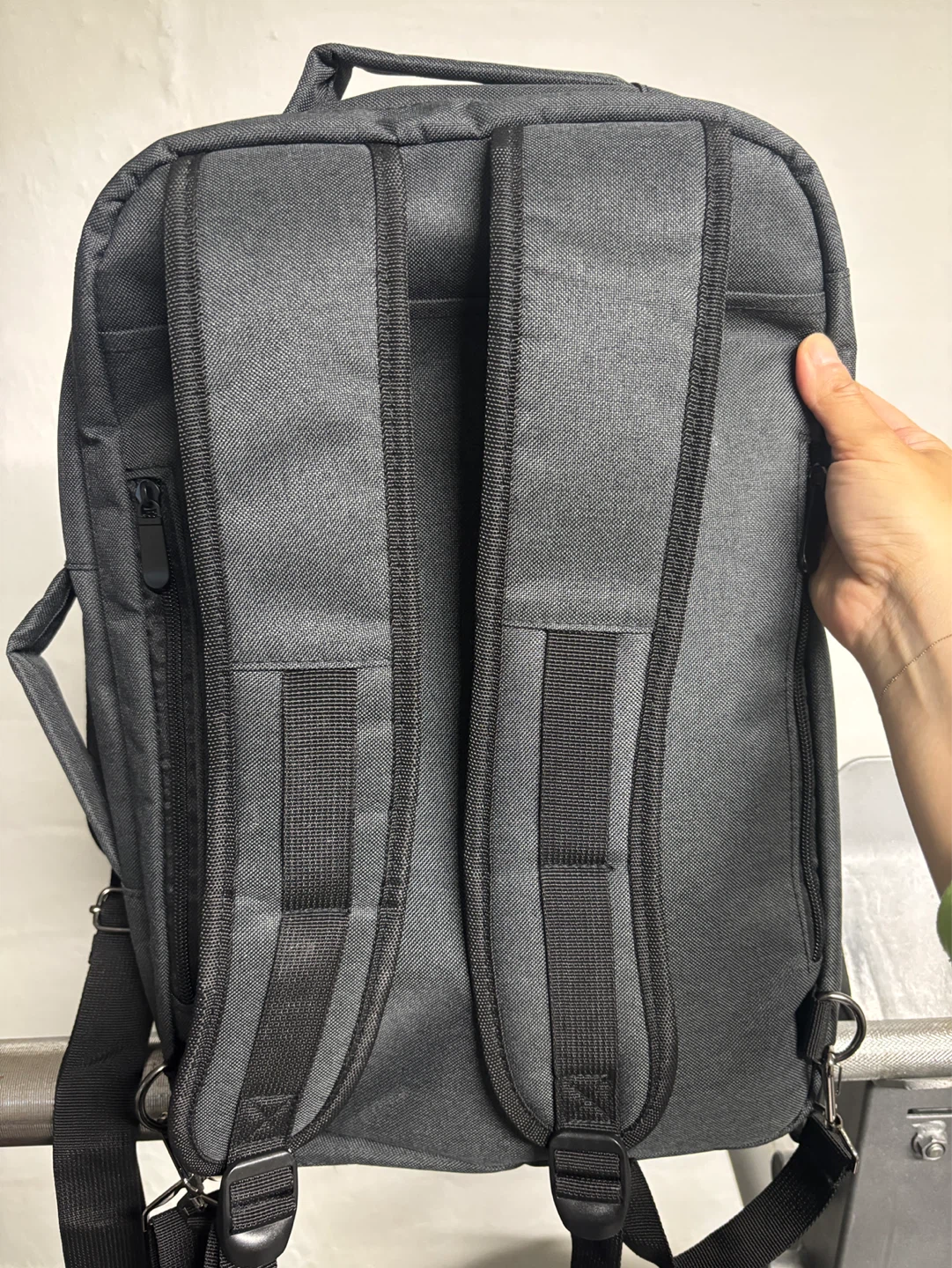 (New) Dark Gray Backpack / Messenger Bag
