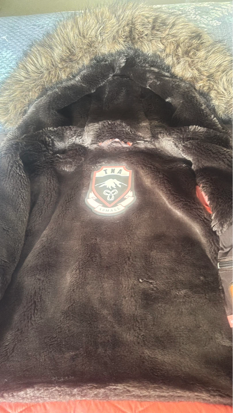 TNA Parka with Fur Hood - Size X-Small