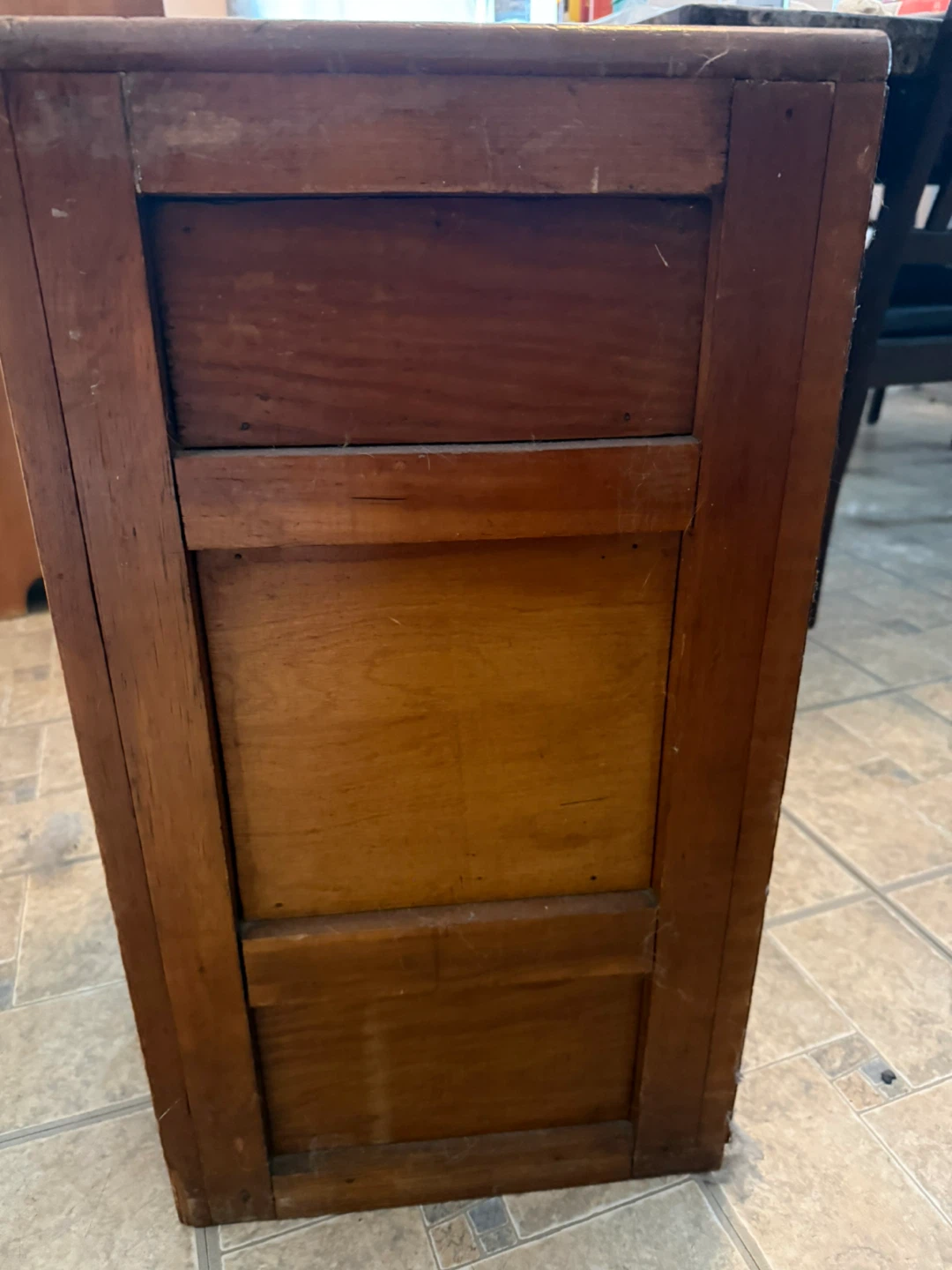 Vintage Wooden Nightstand / Side Table - photo 4