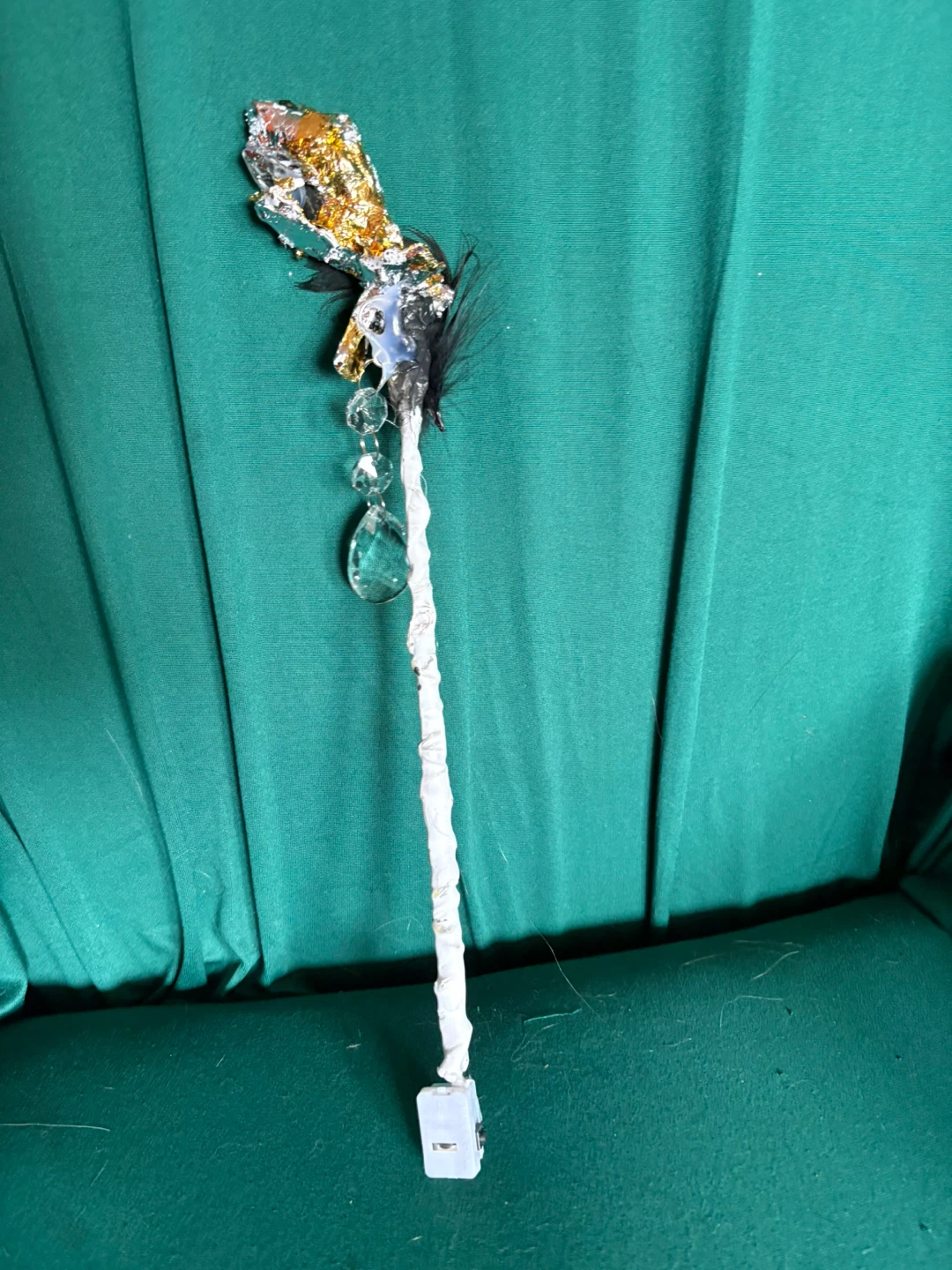 Fairy Wand with Butterfly and Crystal - photo 4