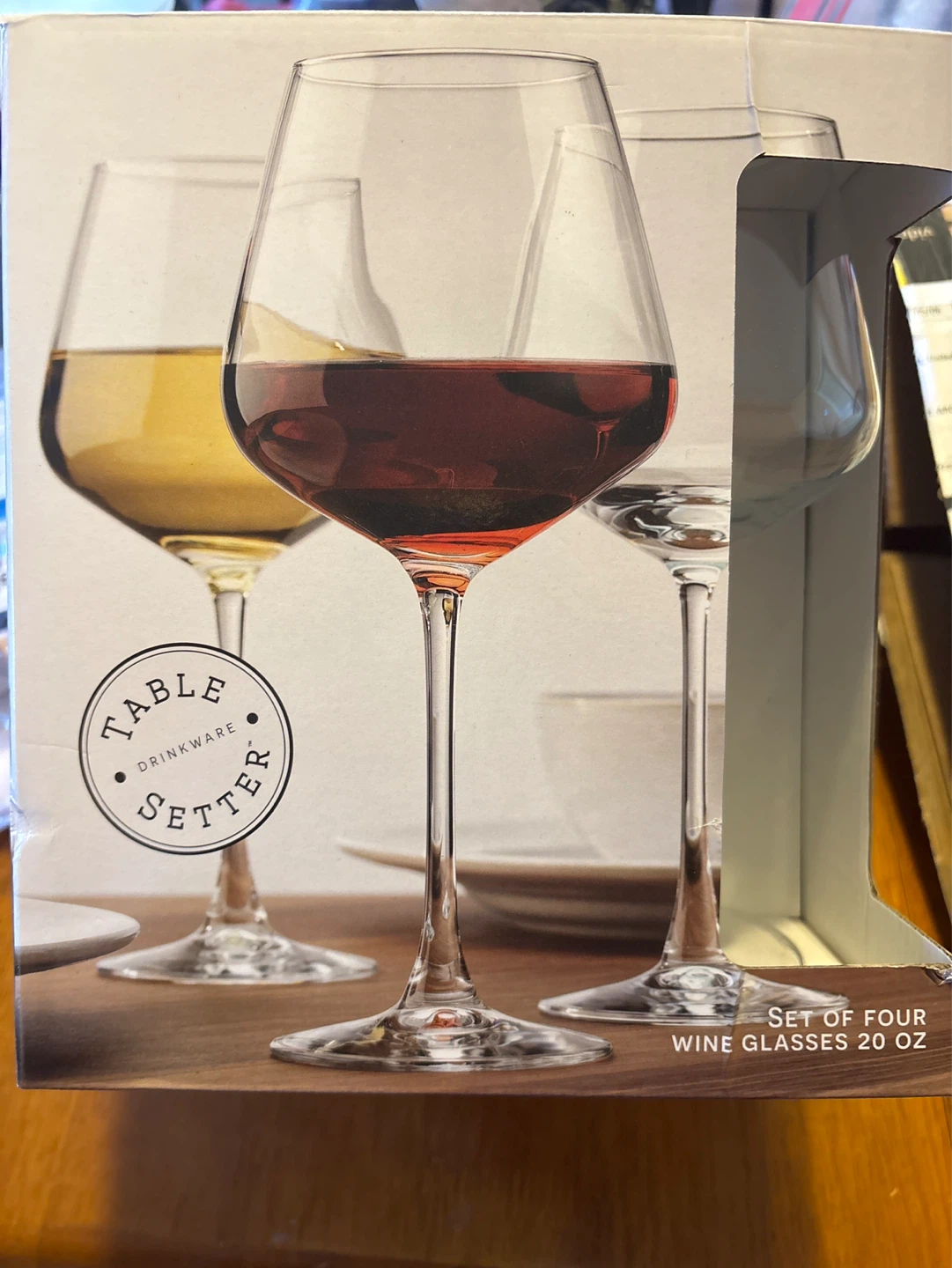 Table Setter Wine Glasses - Set of 4