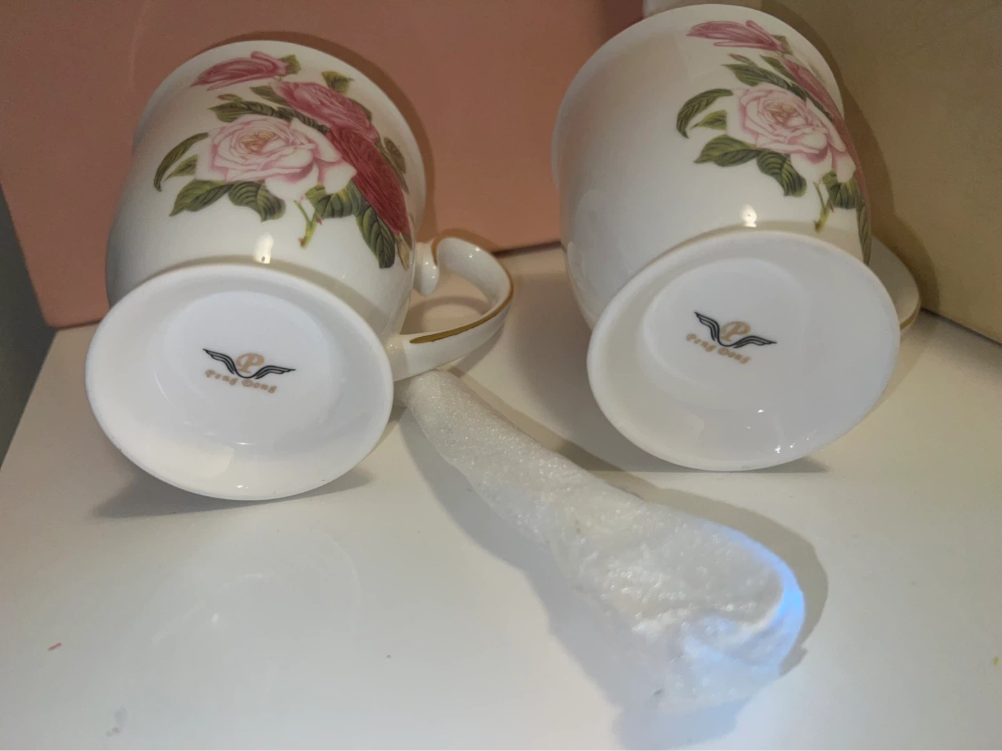 Set of 2 Floral Teacups - photo 3