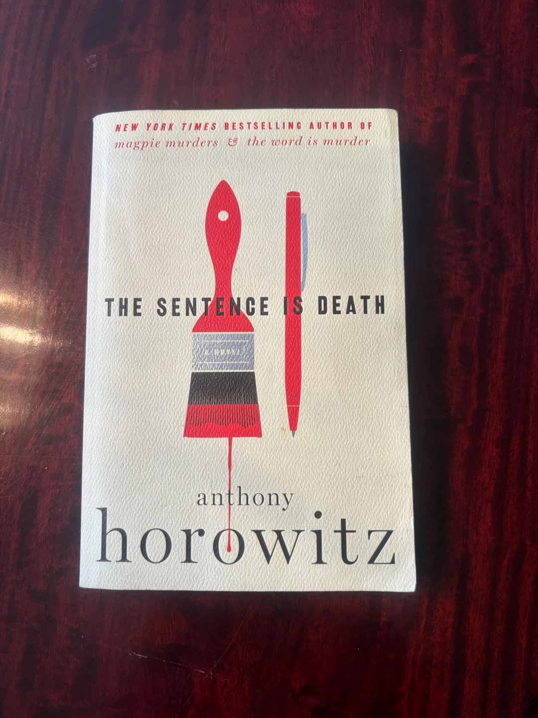 The Sentence Is Death by Anthony Horowitz Paperback Book