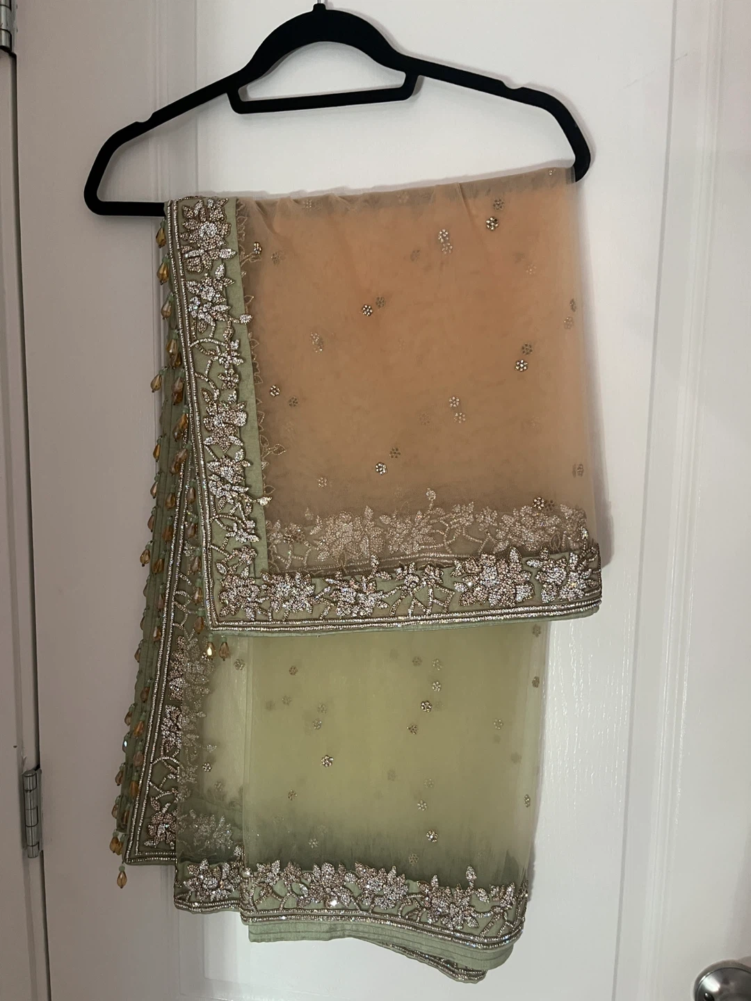 Embroidered Lehenga Choli Dupatta Set - photo 5