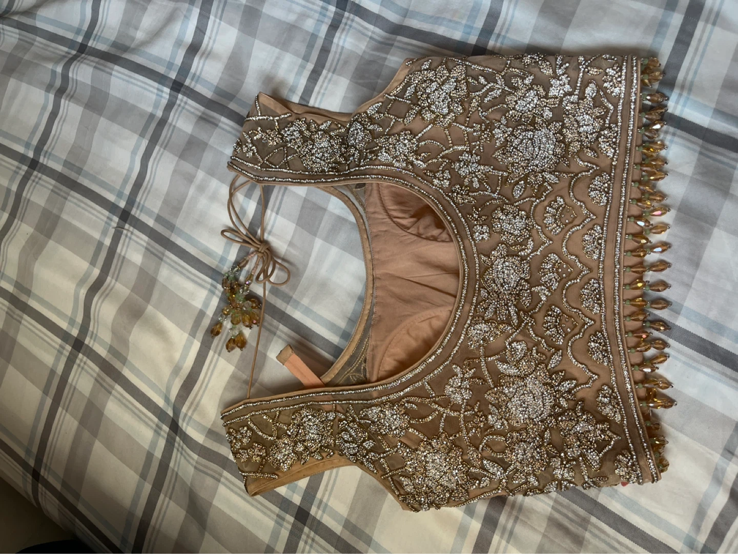 Embroidered Lehenga Choli Dupatta Set - photo 2