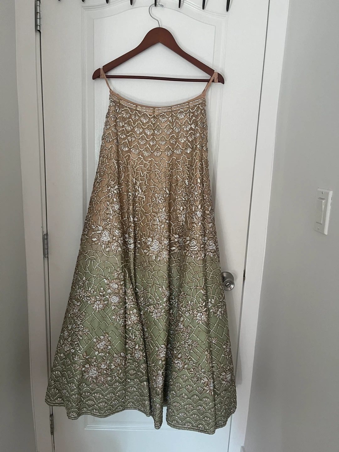 Embroidered Lehenga Choli Dupatta Set - photo 3