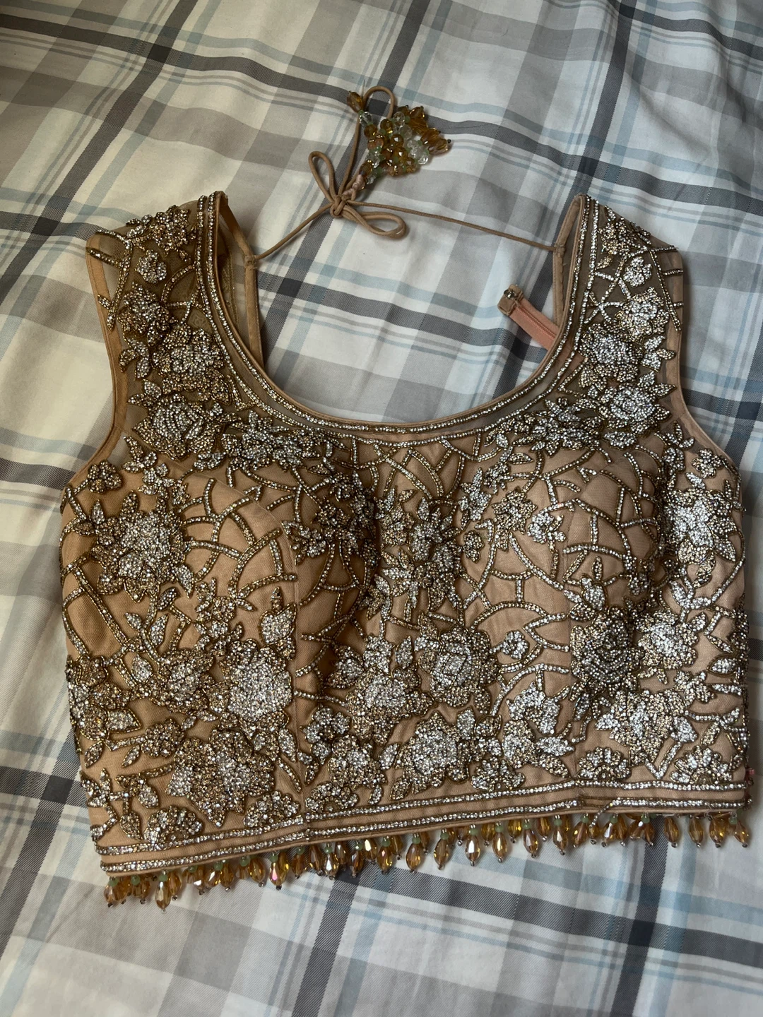 Embroidered Lehenga Choli Dupatta Set