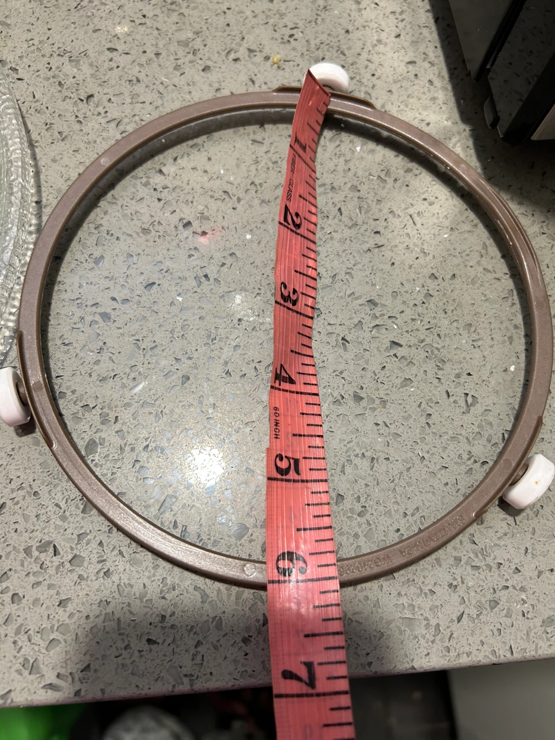 Microwave Turntable Plate and Ring - photo 5