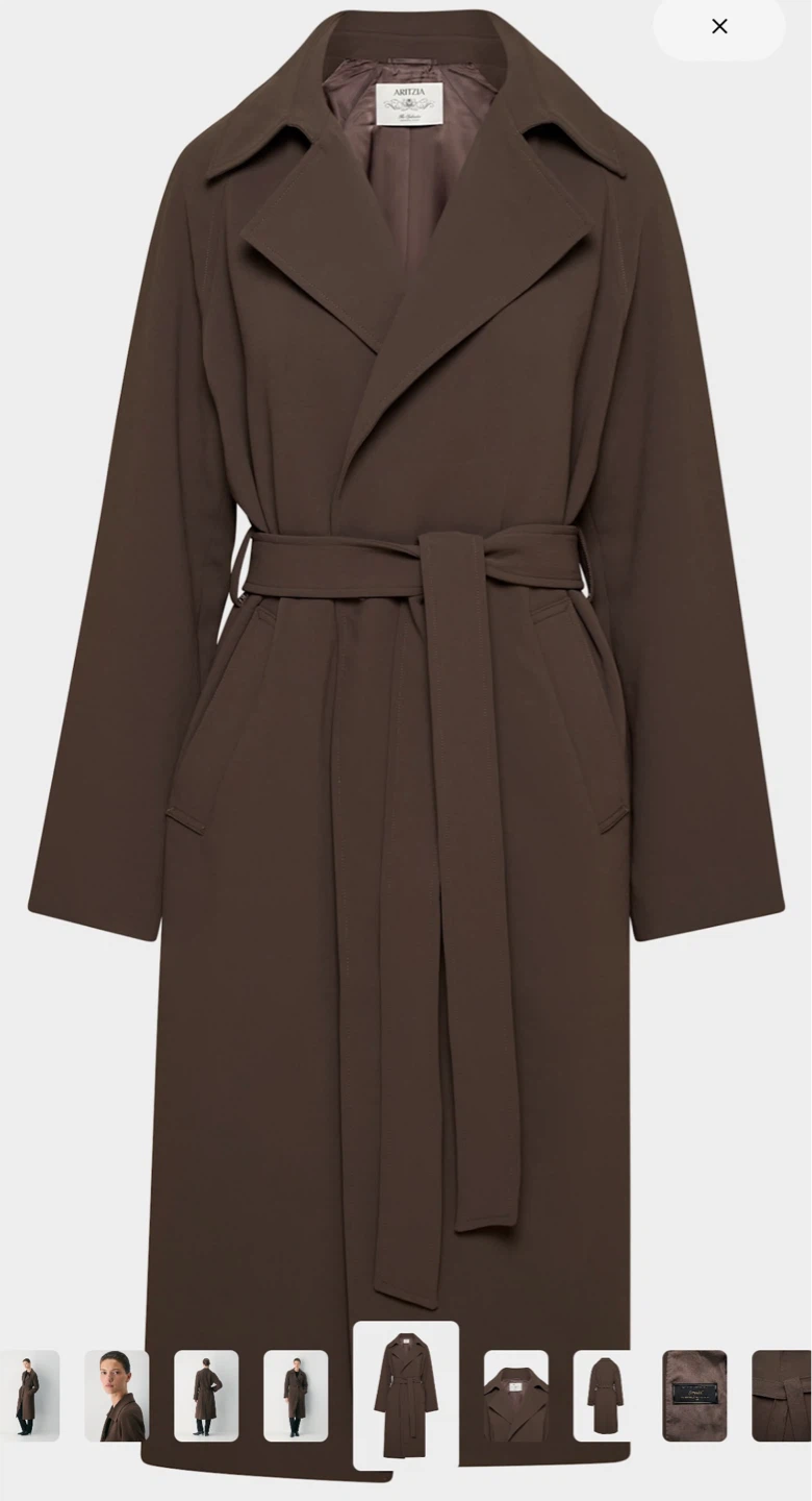 Aritzia Splendor Trench Coat