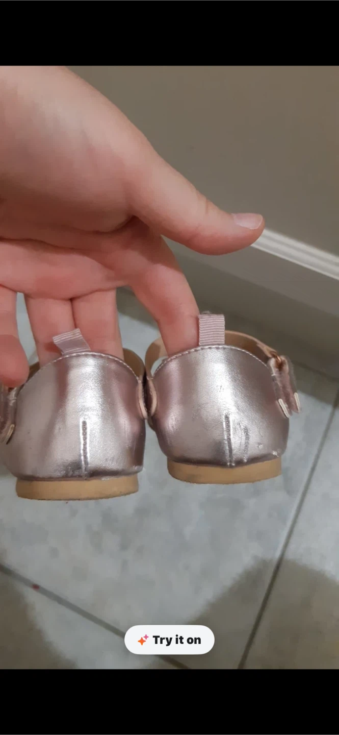 Girls Rose Gold Sandals - photo 2