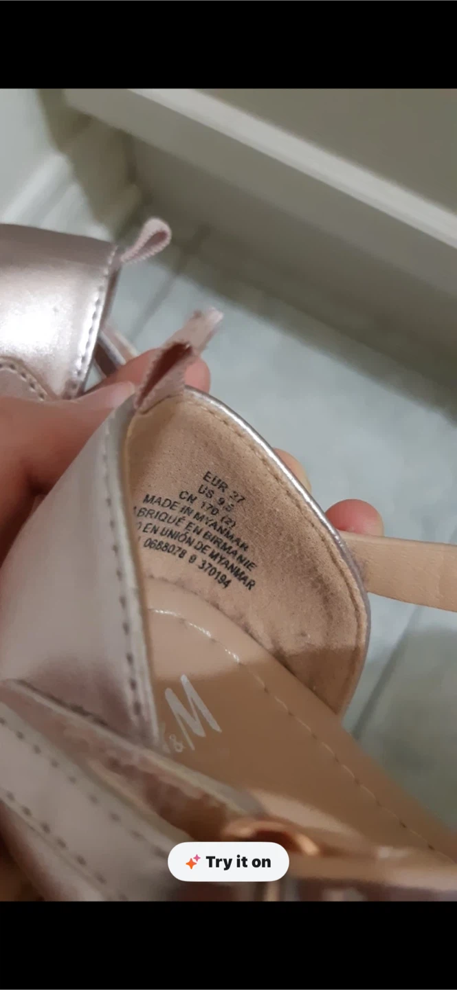 Girls Rose Gold Sandals - photo 5