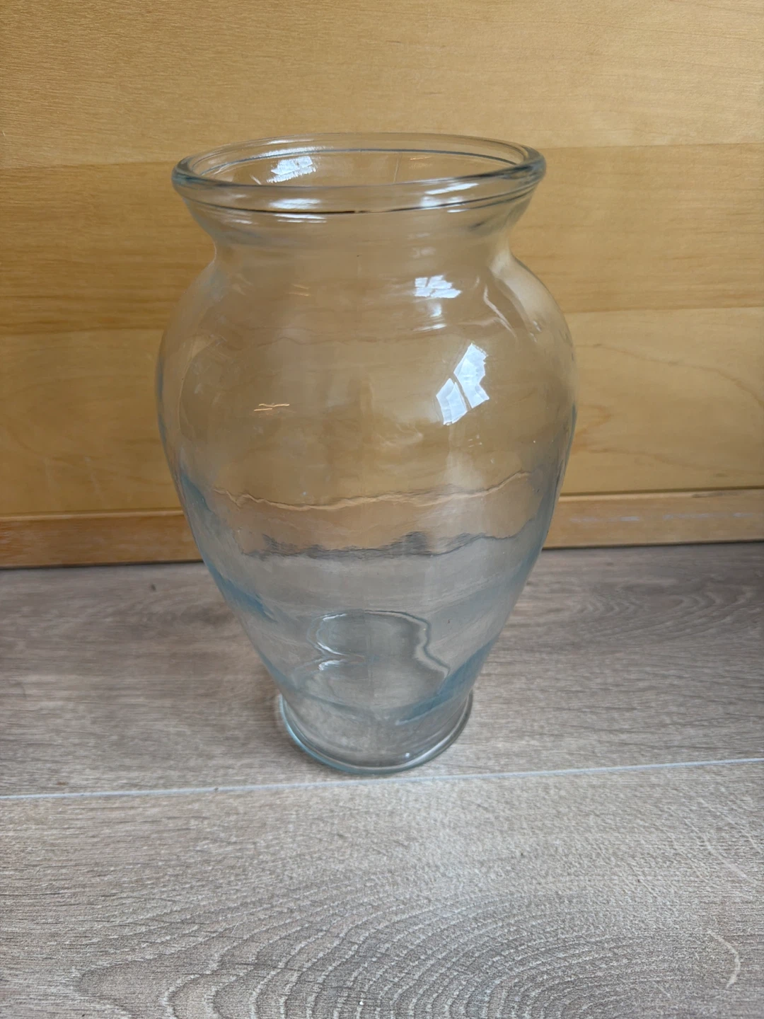 Clear Glass Vase