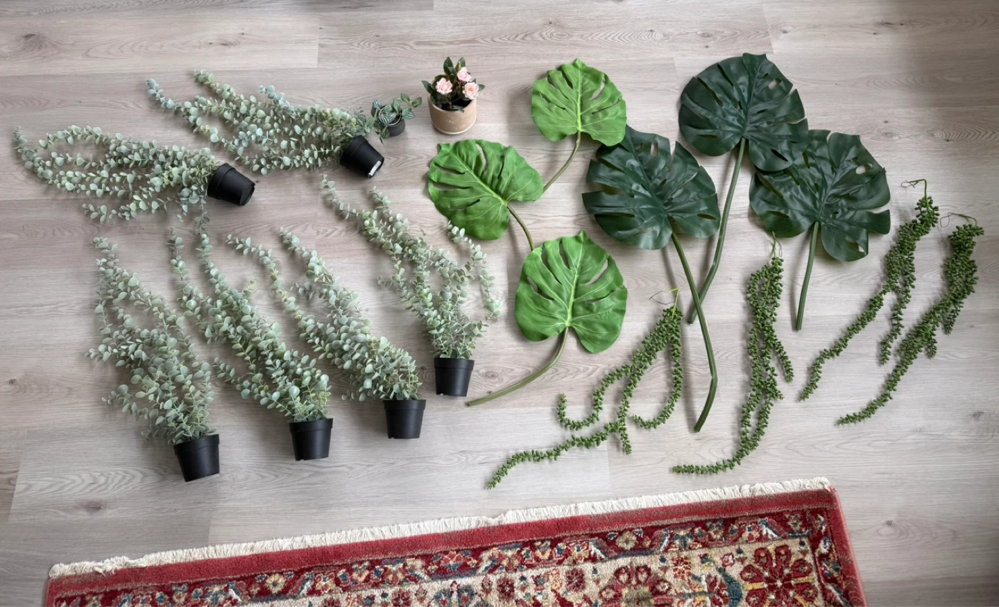 Bundle of artificial ikea plants/flowers