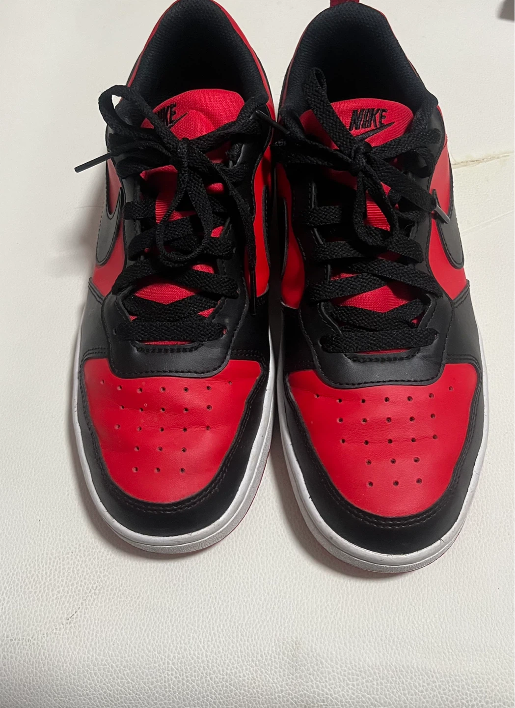 Nike Court Vision Low DVS456-600 Red/Black size 7 Youth Shoes - photo 2