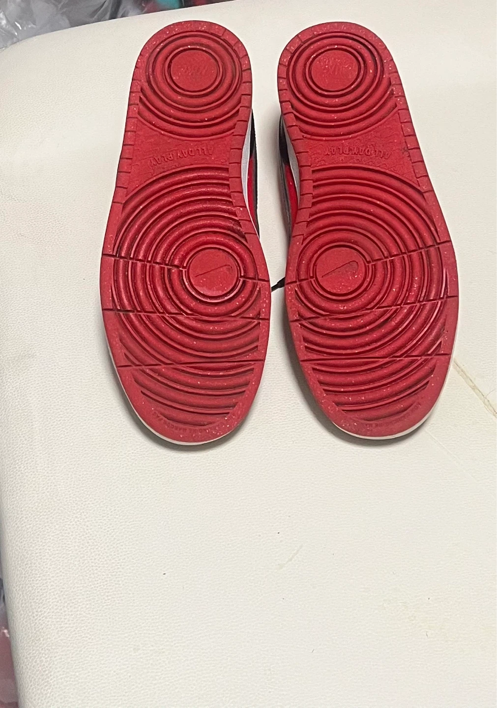 Nike Court Vision Low DVS456-600 Red/Black size 7 Youth Shoes - photo 4