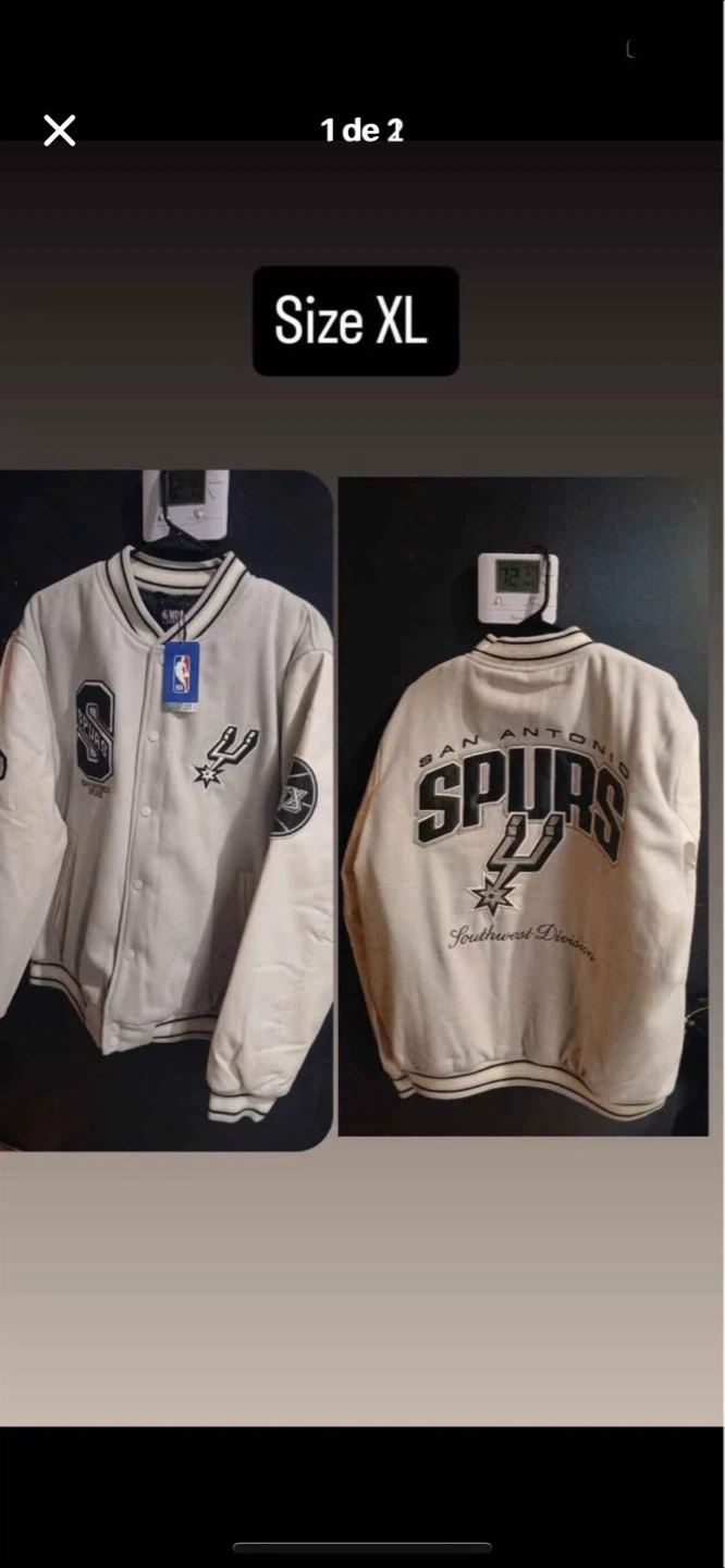 San Antonio Spurs Letterman Jacket - Size XL