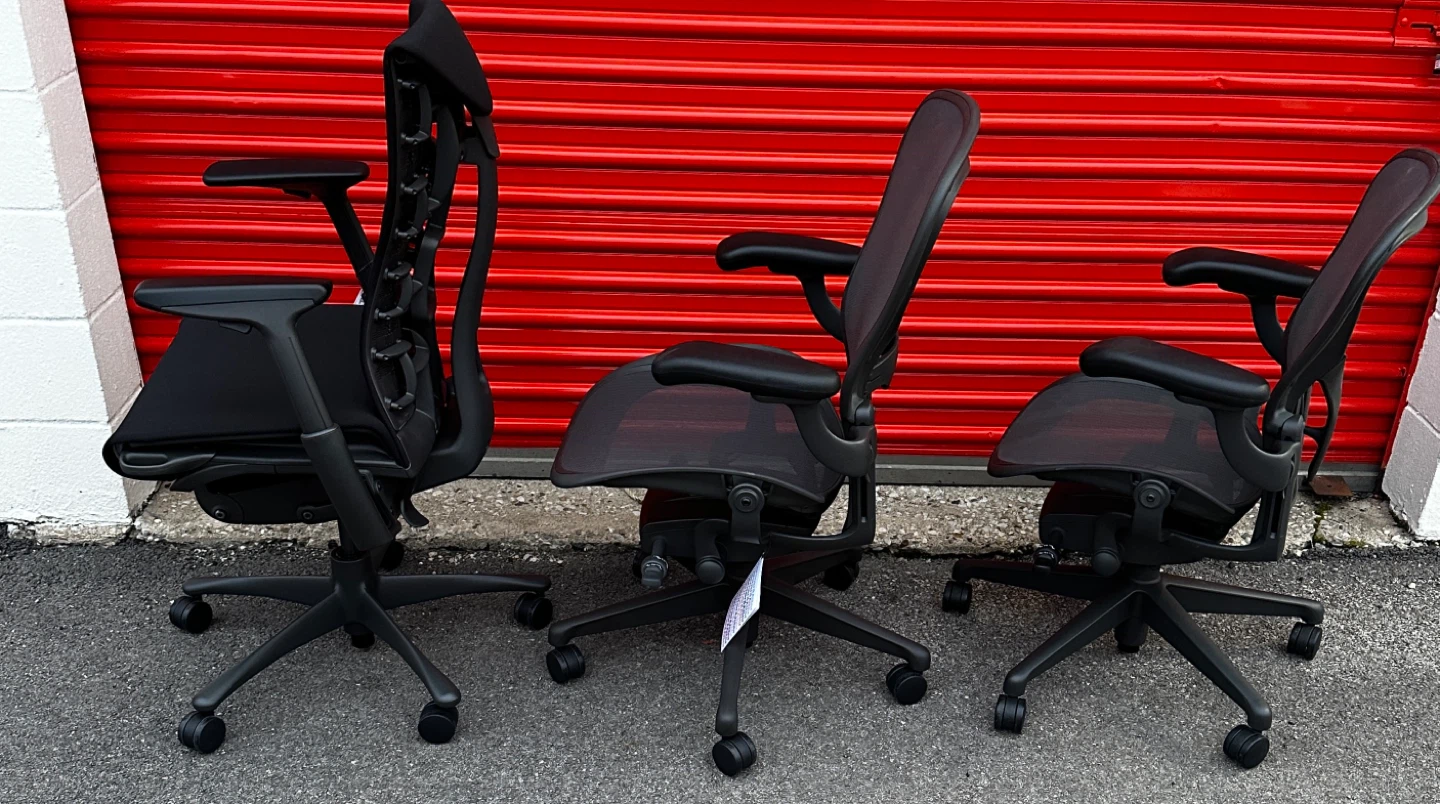 HERMAN MILLER AERON REMASTERED & EMBODY CHAIRS – BRAND NEW - photo 4