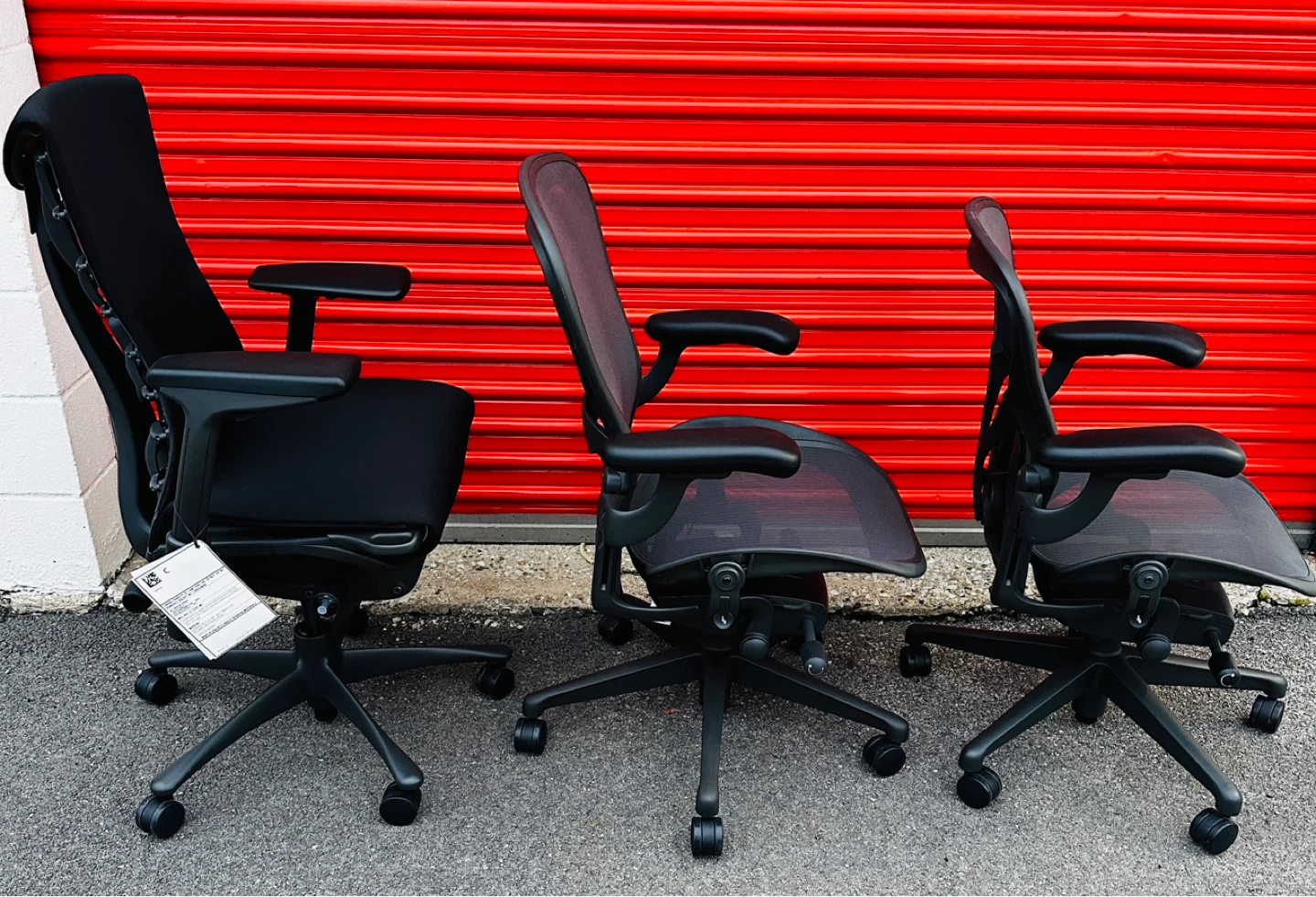 HERMAN MILLER AERON REMASTERED & EMBODY CHAIRS – BRAND NEW - photo 3