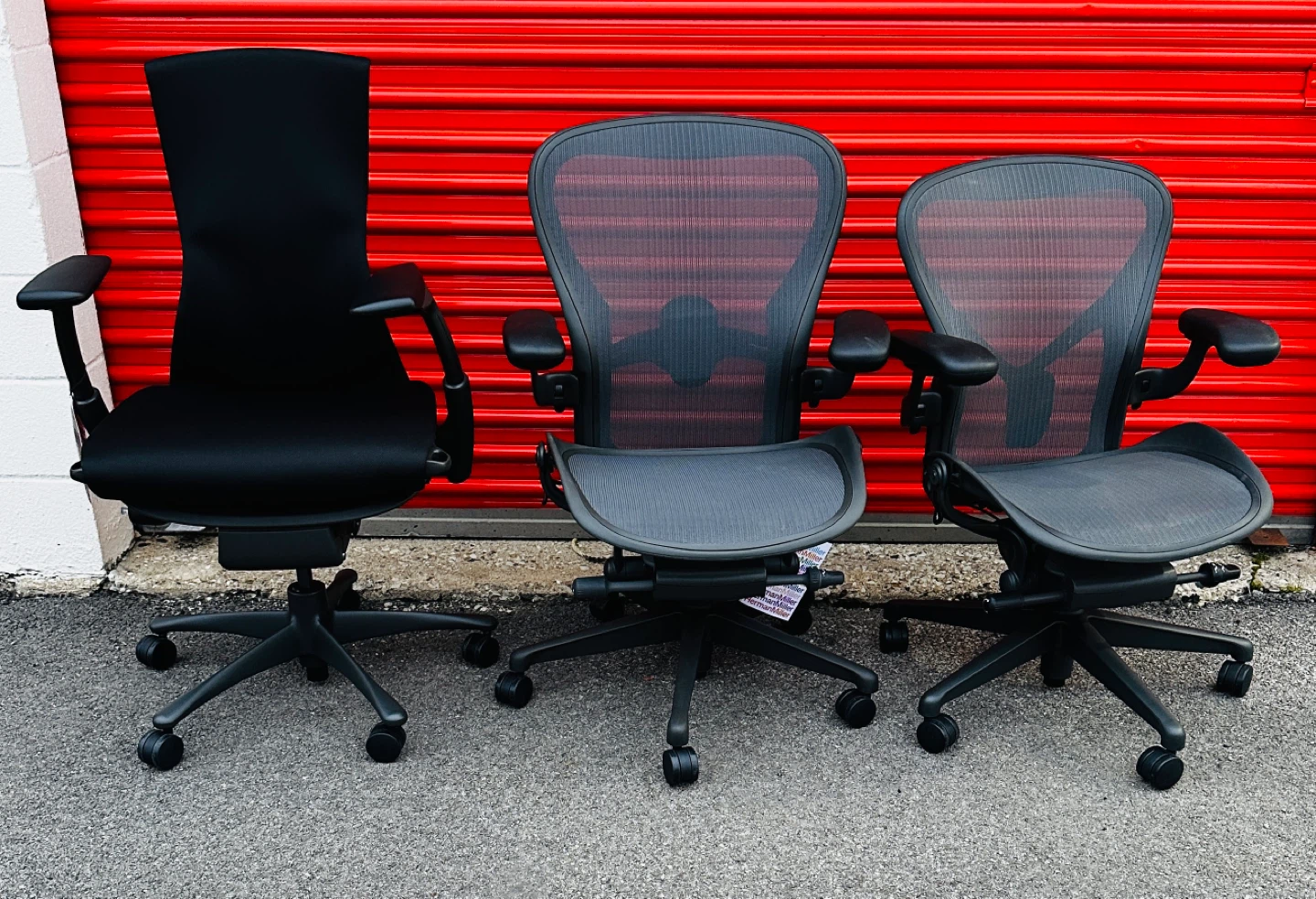 HERMAN MILLER AERON REMASTERED & EMBODY CHAIRS – BRAND NEW