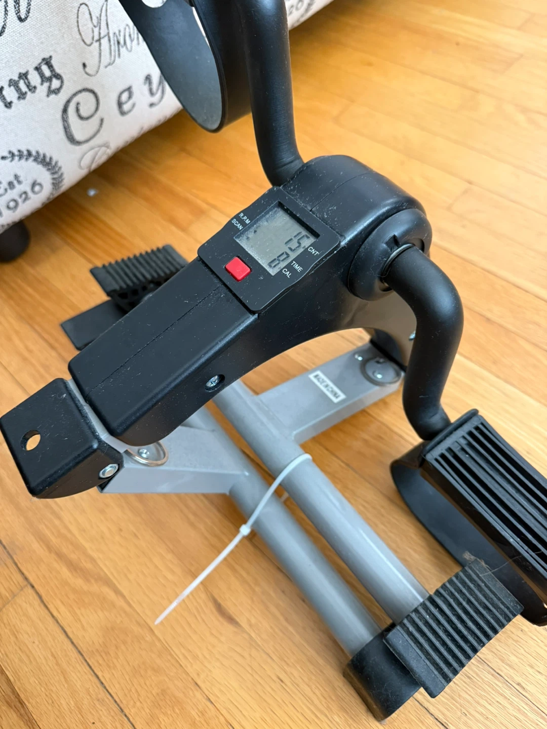 Portable Pedal Exerciser with Digital Display
