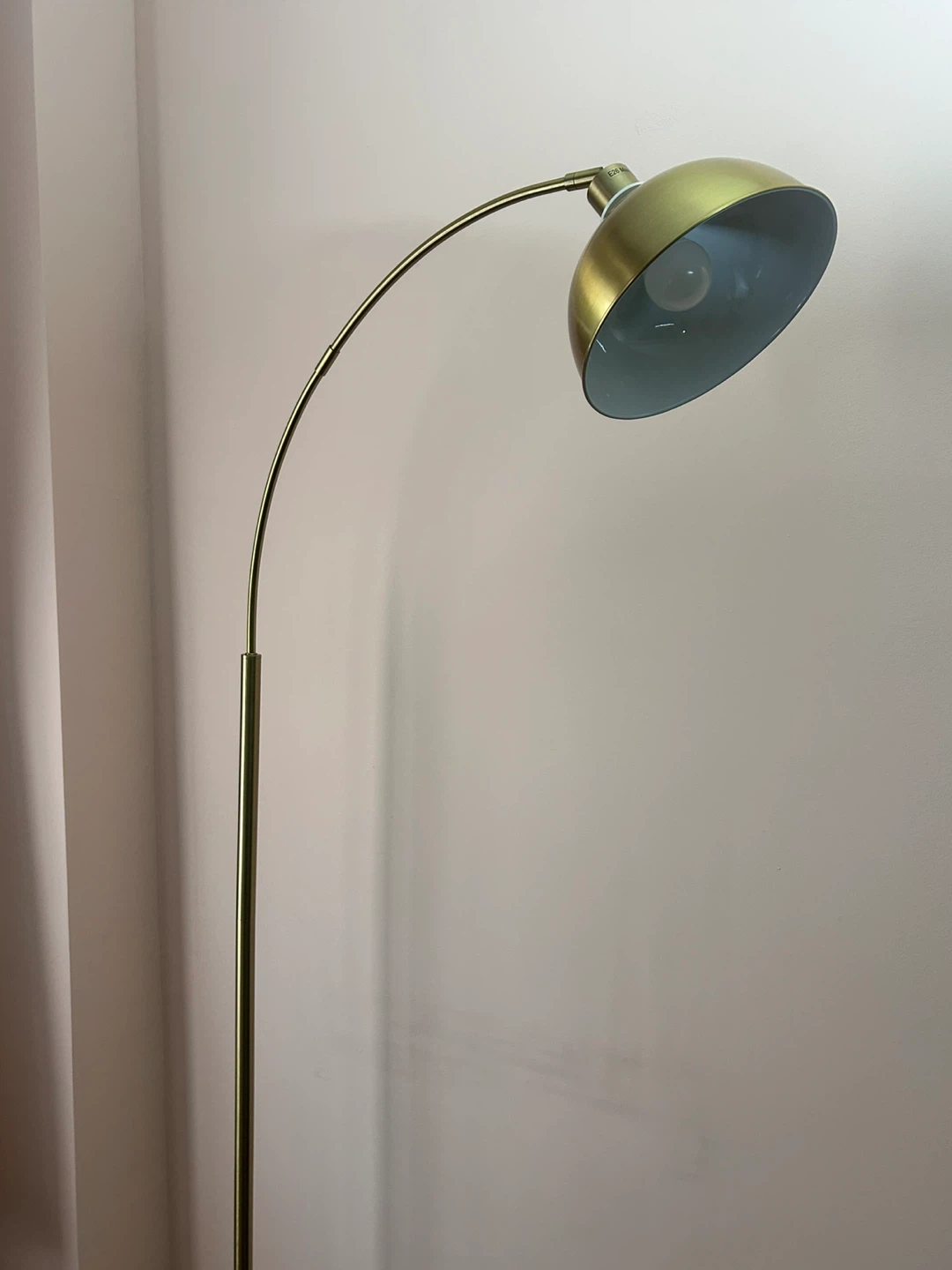 Arc Floor Lamp - Brushed Brass Finish - photo 2
