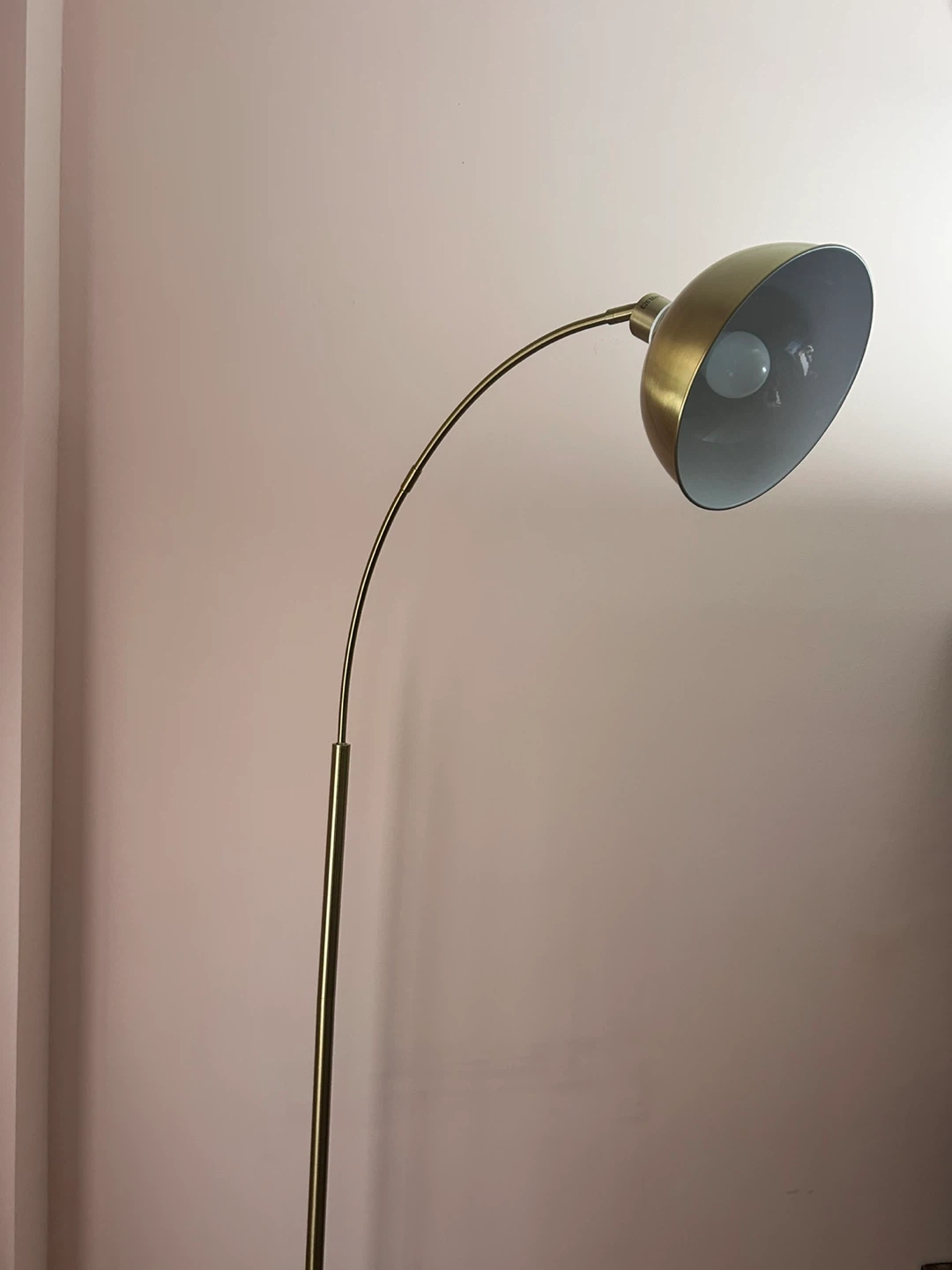 Arc Floor Lamp - Brushed Brass Finish - photo 4