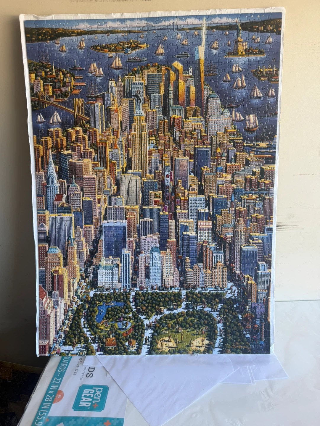 New York City Skyline Puzzle