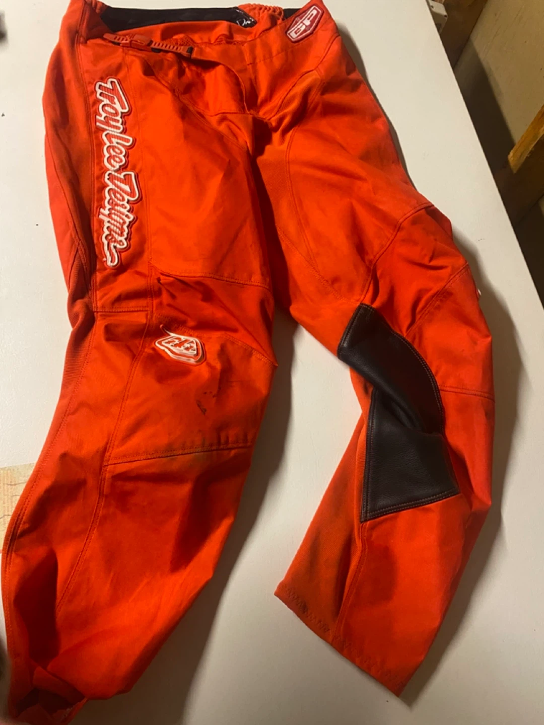 Troy Lee Designs Orange Motocross Pants - photo 2