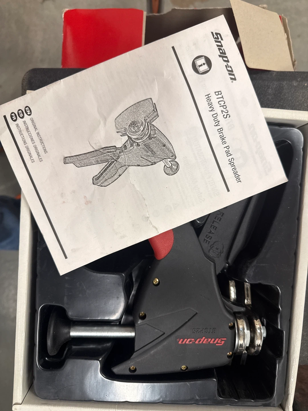 Snap-on Heavy Duty Brake Pad Spreader - photo 3
