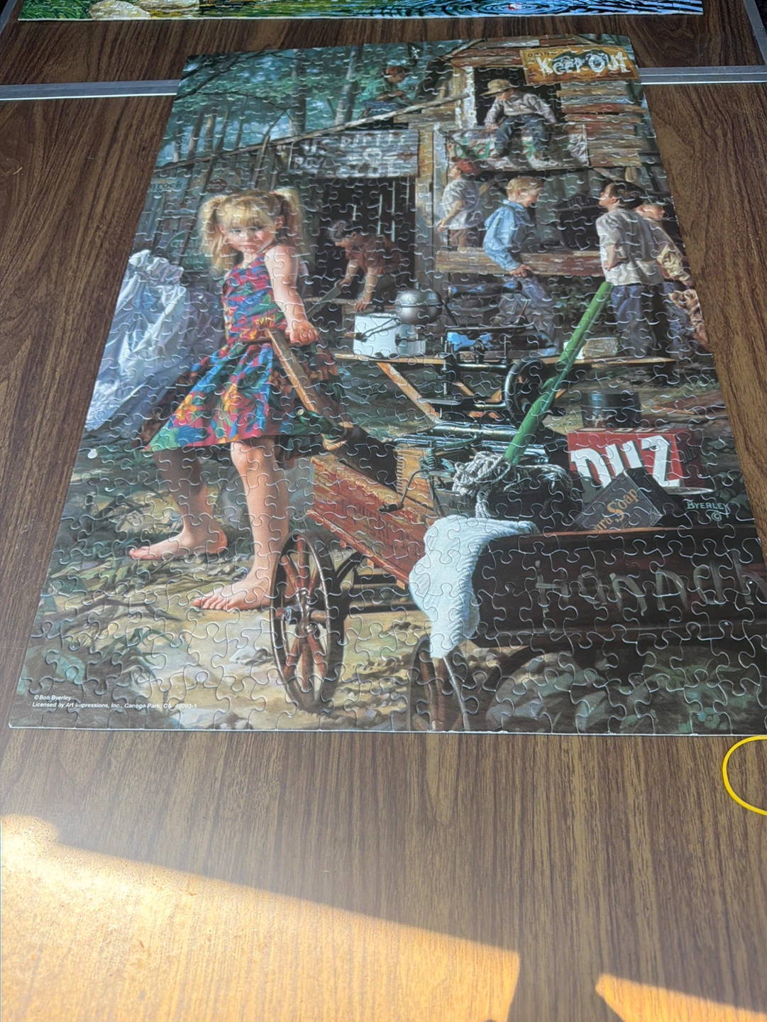 Bob Byerley "Keep Out" Jigsaw Puzzle