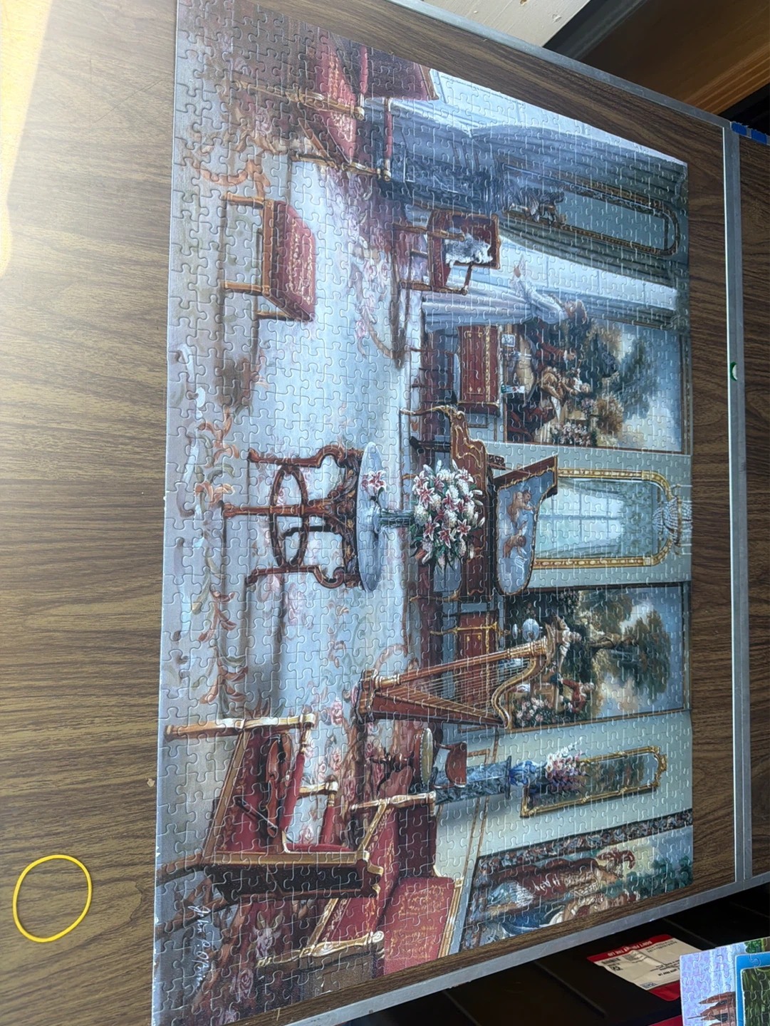 Vintage Interior Scene Jigsaw Puzzle