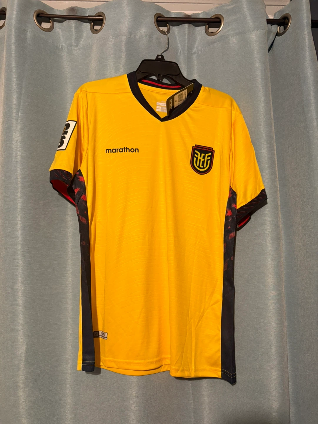 Marathon Ecuador National Football Team Jersey Size M-XL