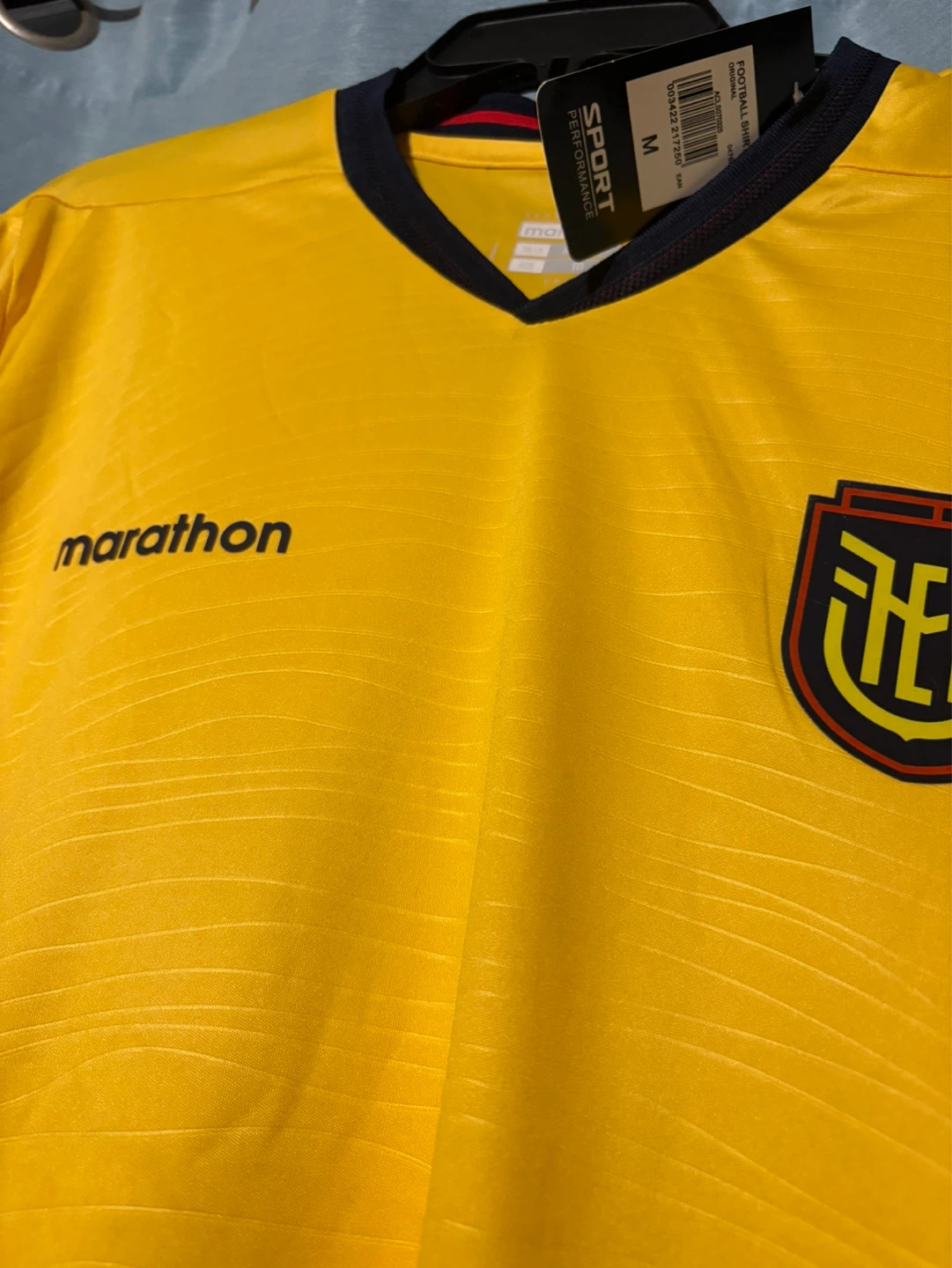 Marathon Ecuador National Football Team Jersey Size M-XL - photo 2