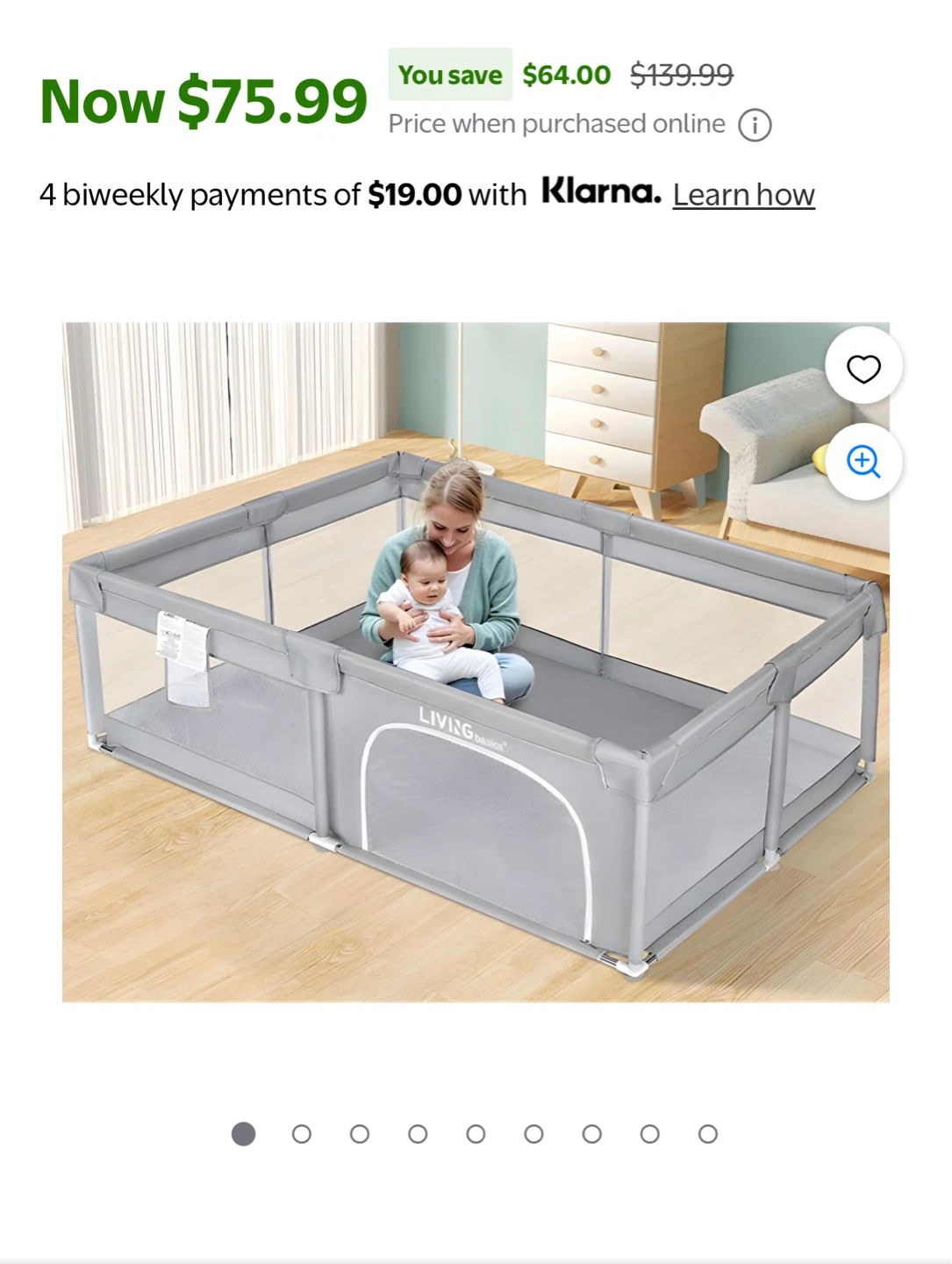 LIVING Baby Playpen - photo 2