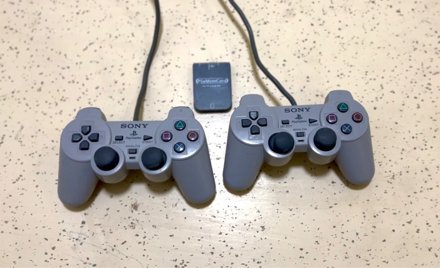 Original Sony PlayStation 1 Bundle – Controllers +Cords Included - photo 2