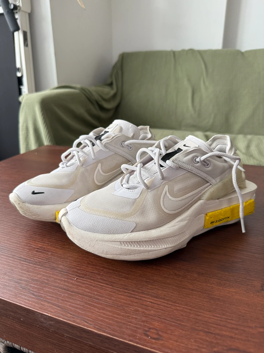 Nike Fontanka Edge Women's US 6.5 Iris Whisper Grey Yellow - photo 3