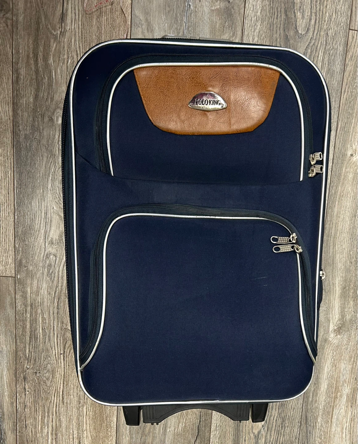 Polo King Navy Blue Rolling Suitcase - photo 5