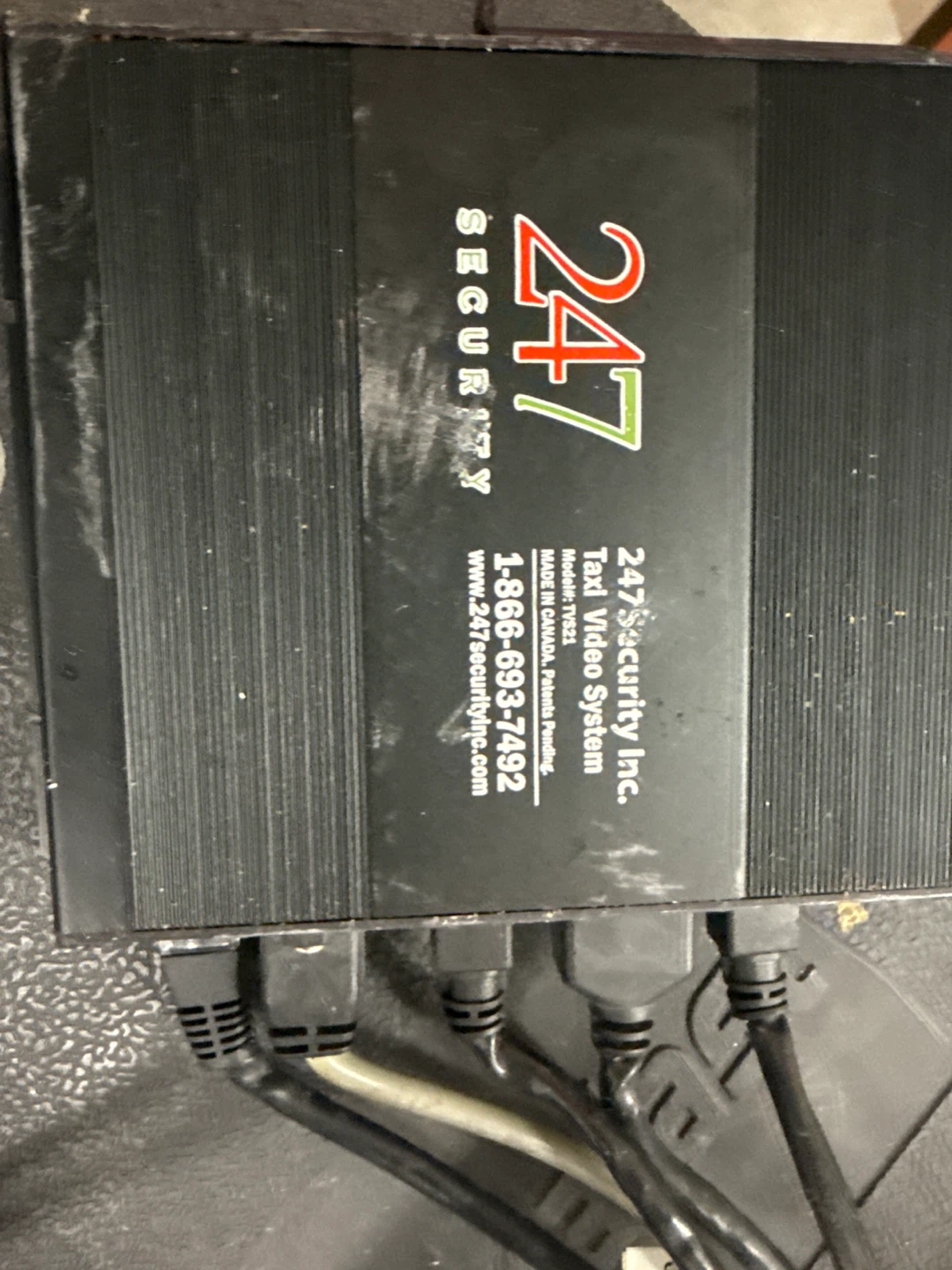 247 Security Inc. Taxi Video System