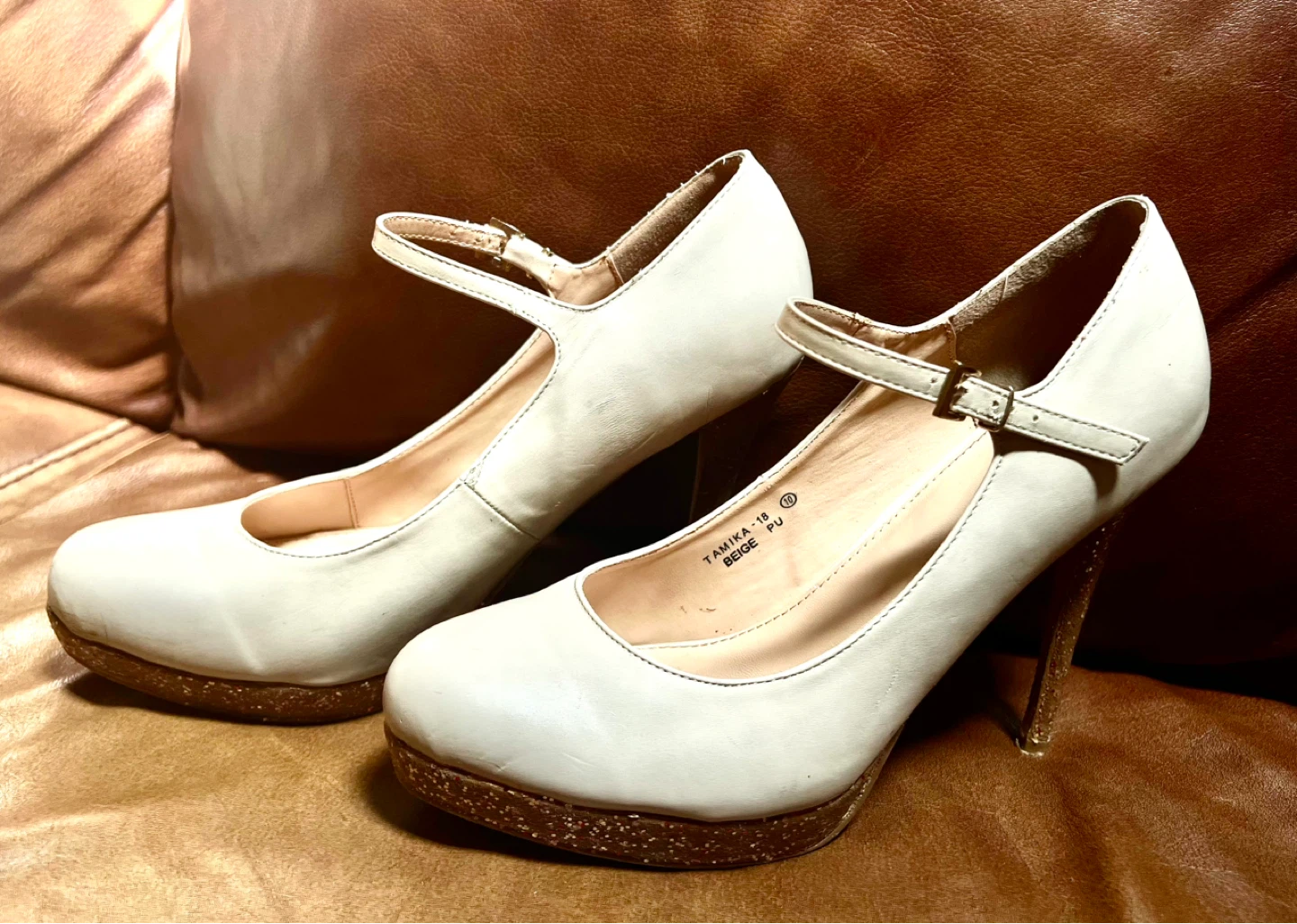 Beige Bella Marie Heels - photo 3