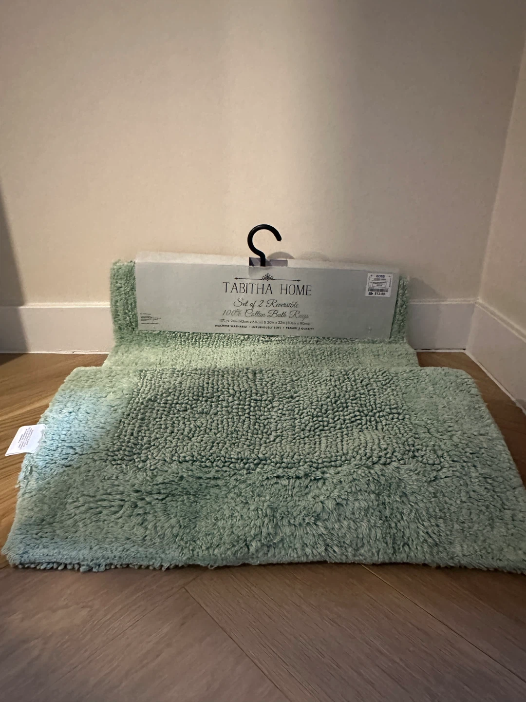 Tabitha Home Set of 2 Reversible 100% Cotton Bath Rugs - photo 2