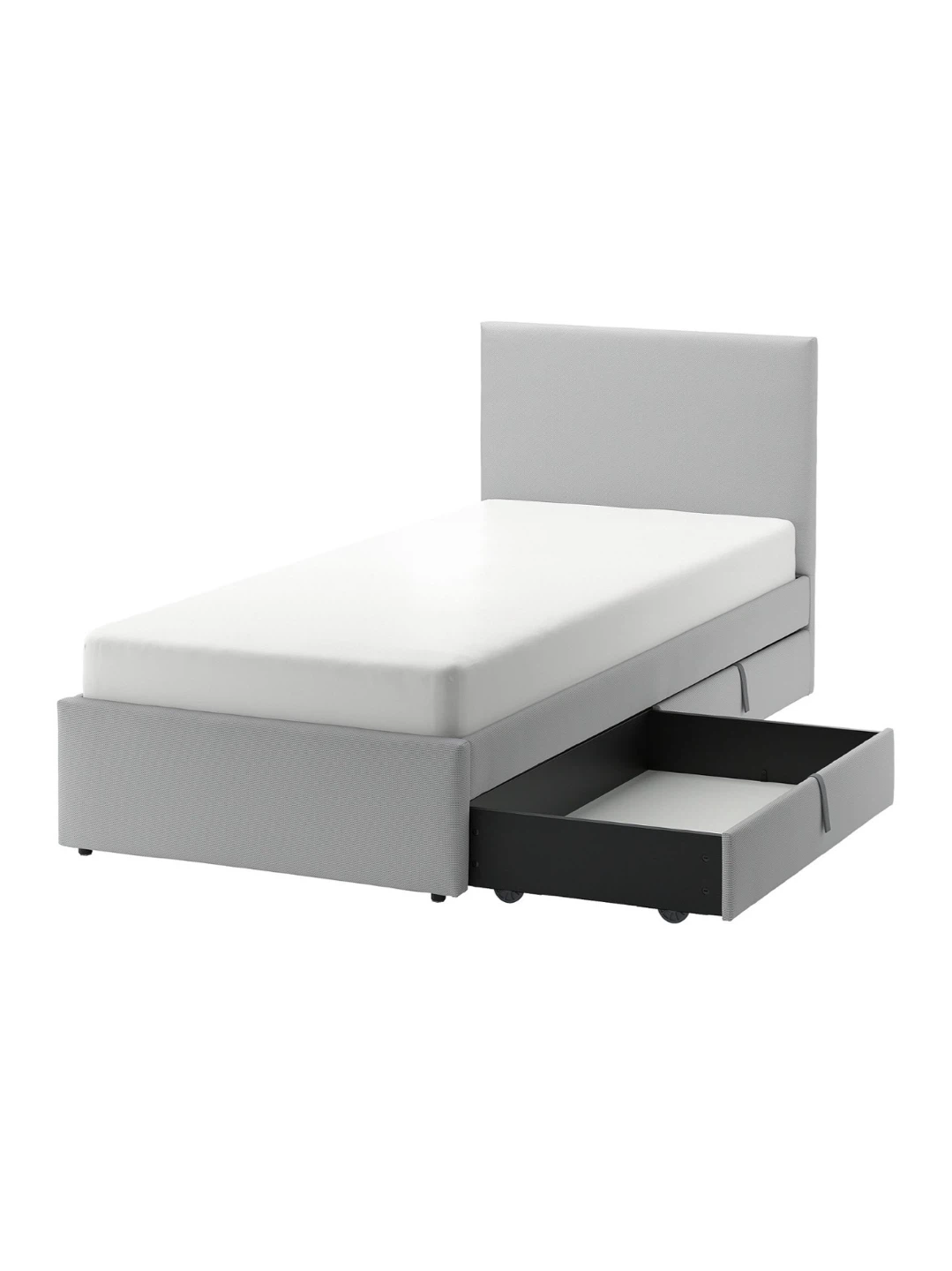 Ikea Twin bed frame +2 drawer +FREE delivery - photo 2