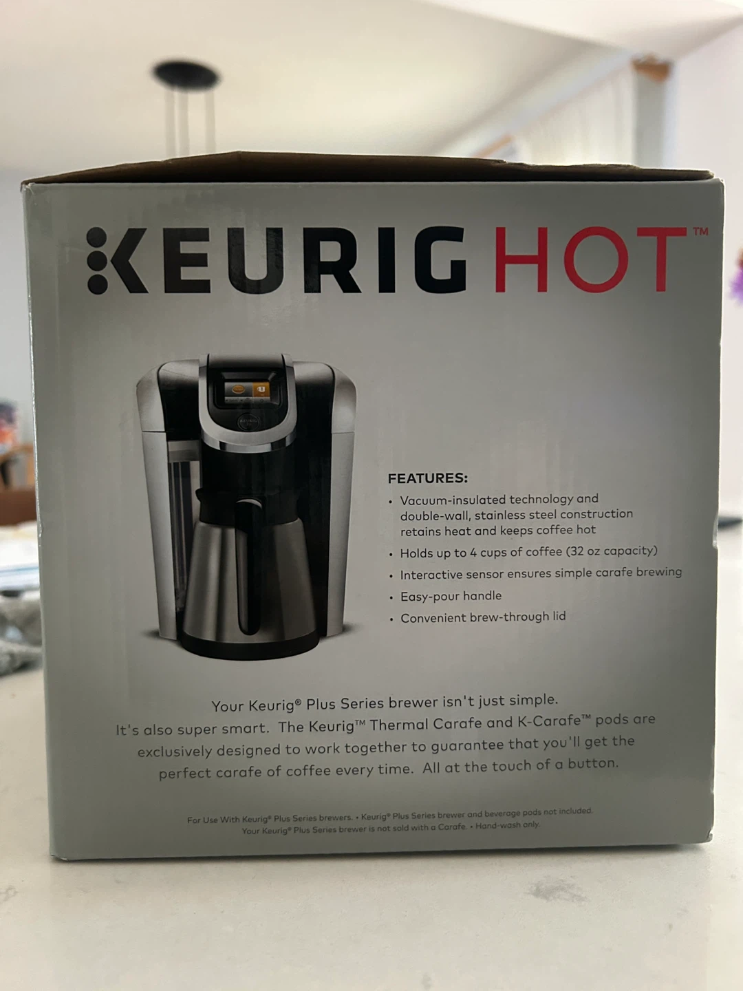 BNIB Keurig HOT 2.0 Thermal Carafe (Stainless Steel) - photo 2