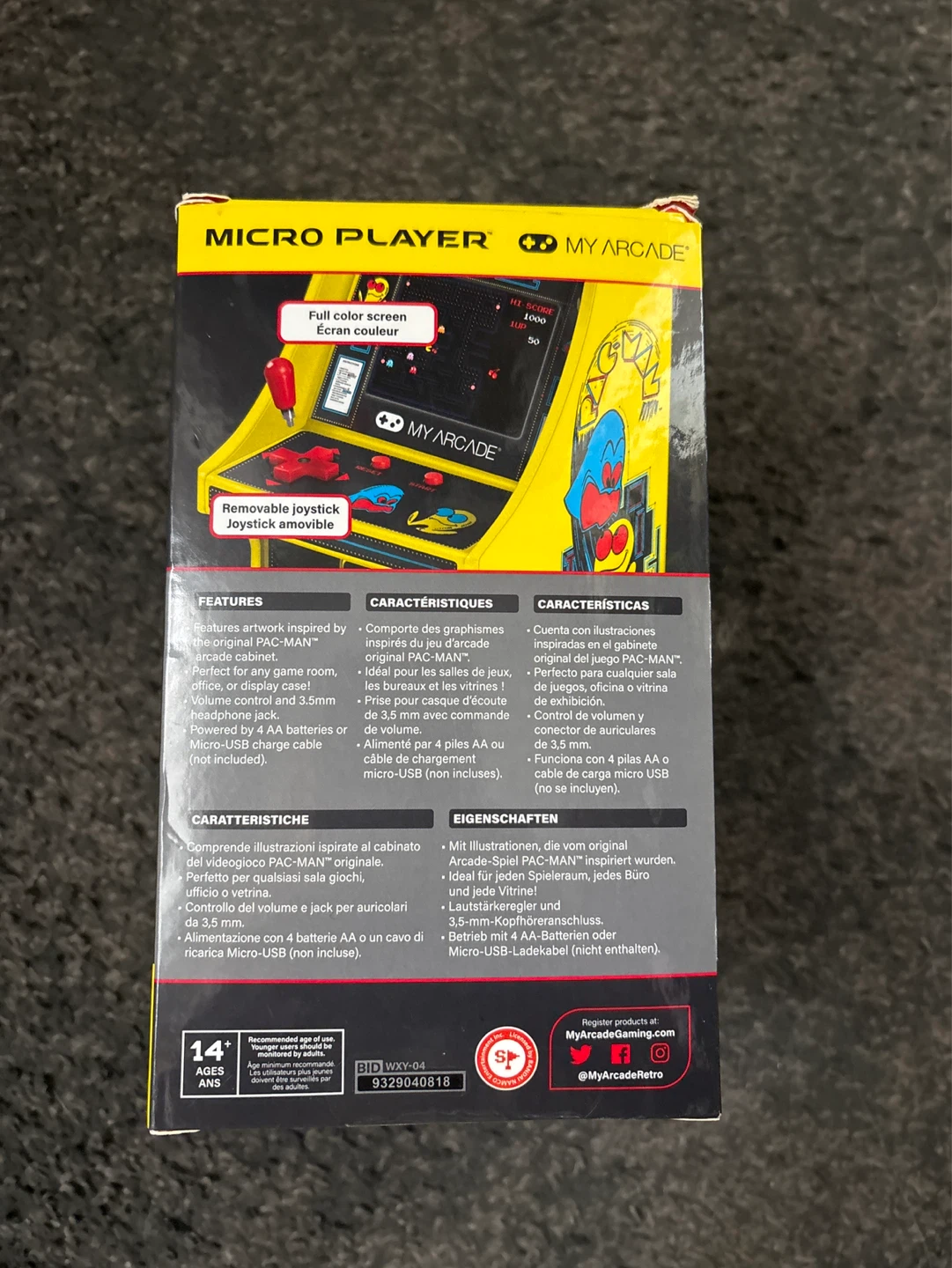 My Arcade Pac-Man Micro Player Retro Arcade Game - photo 3