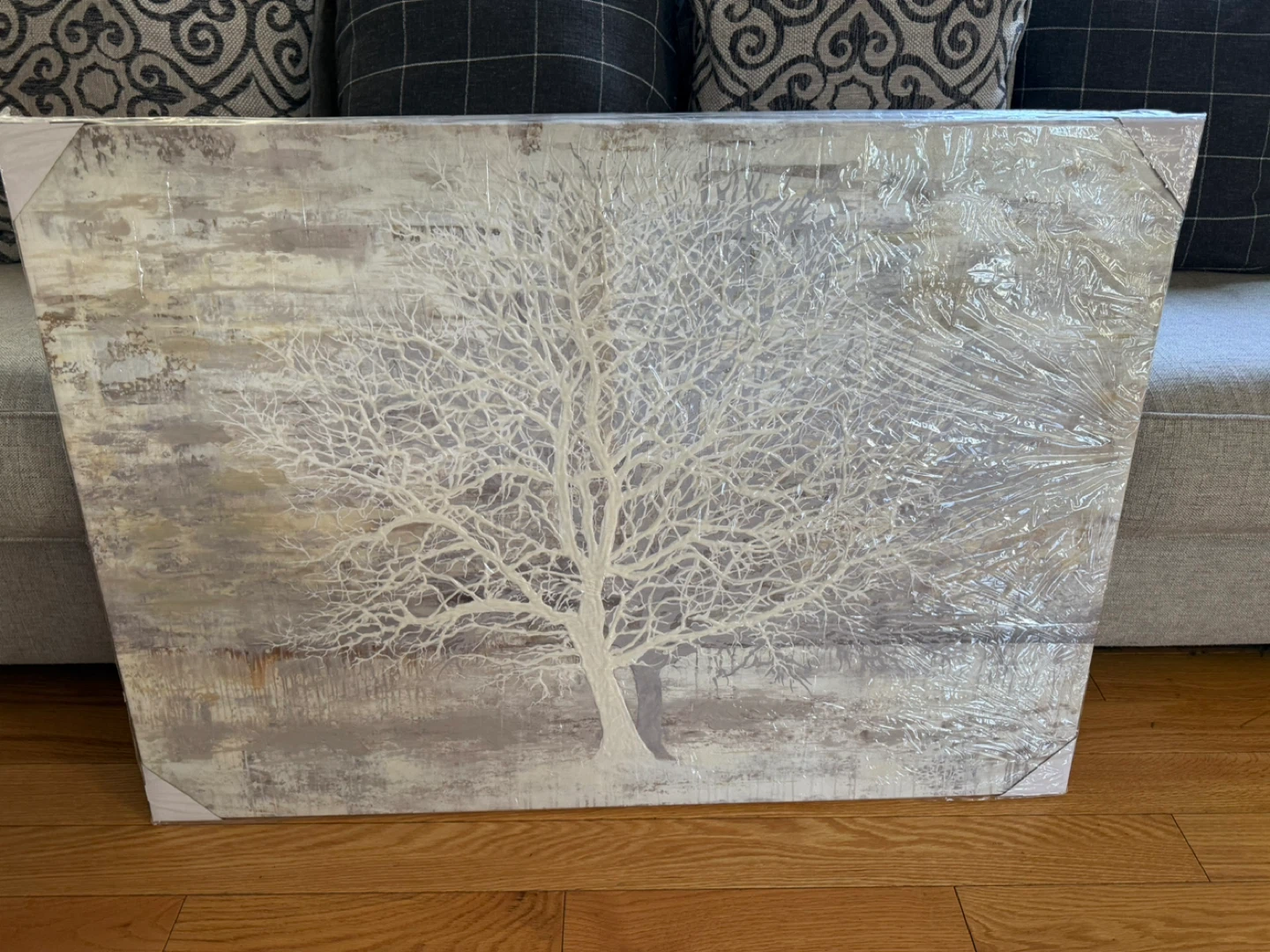 White Tree Canvas Wall Art 28x40 - photo 2
