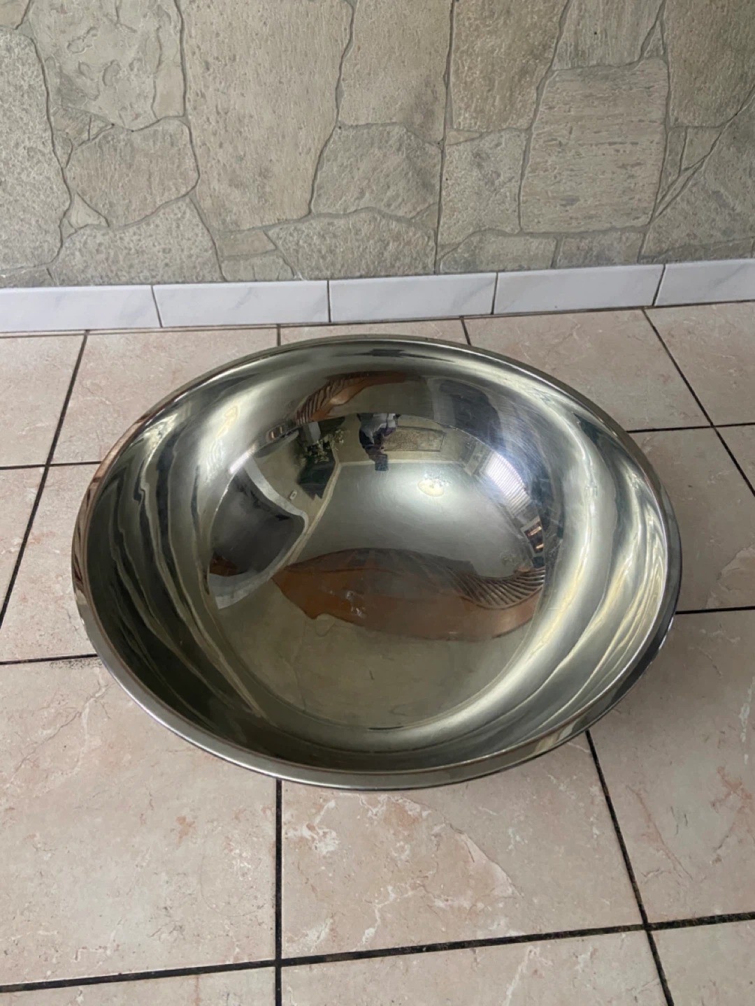 Stainless Steel Large Bowl - photo 2