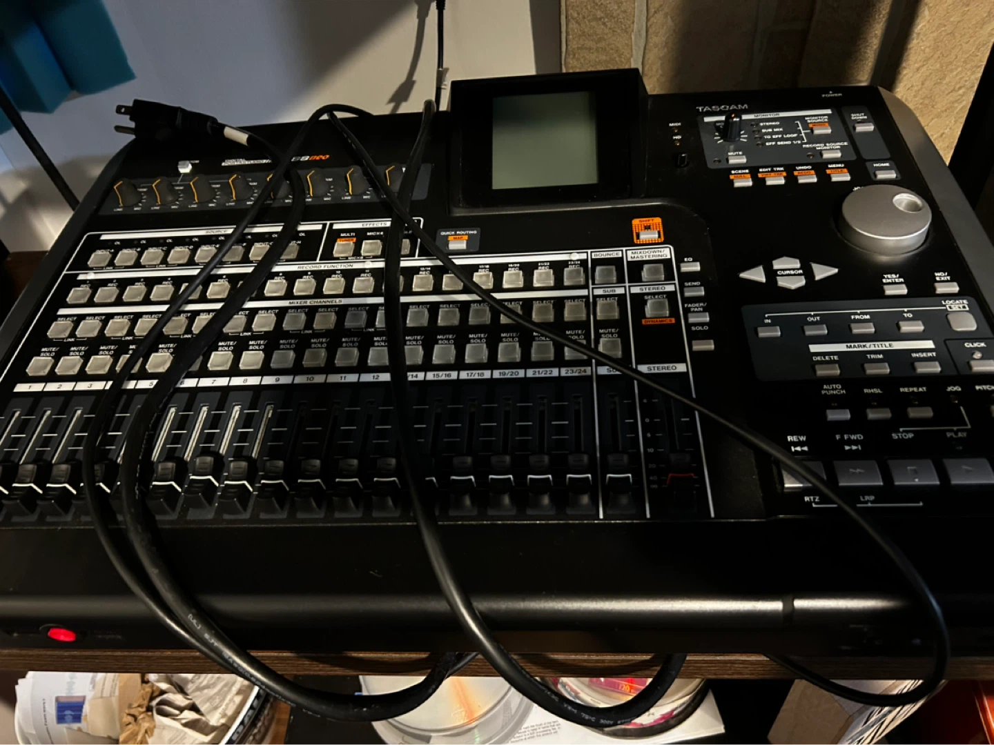 Tascam 2488 Nep Digital Portastudio Multitrack Recorder Mixer