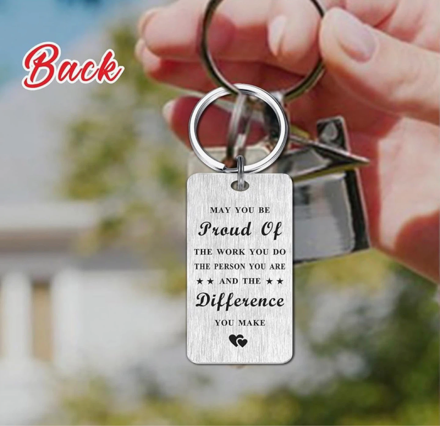 Anniversary Keychain - Happy 3 Years